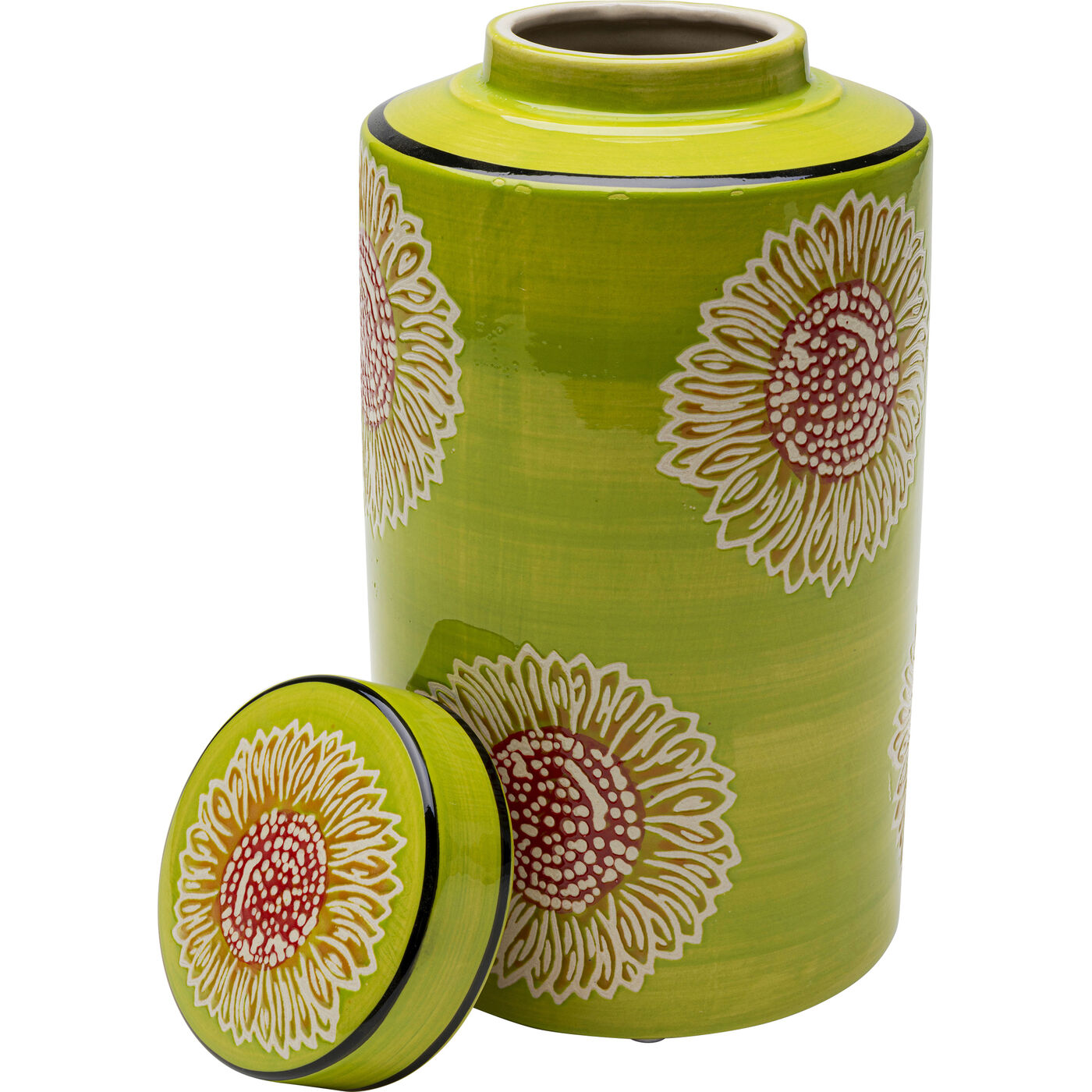 Банка декоративная Bloom Green 27 см