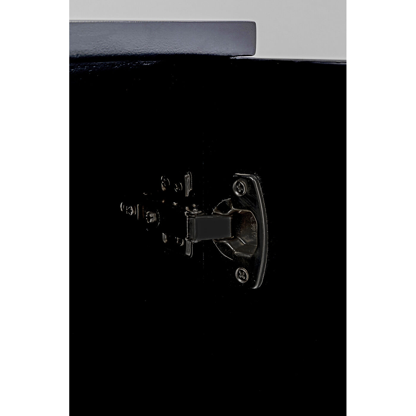 Комод широкий Cracked Black Gold 165x80 см
