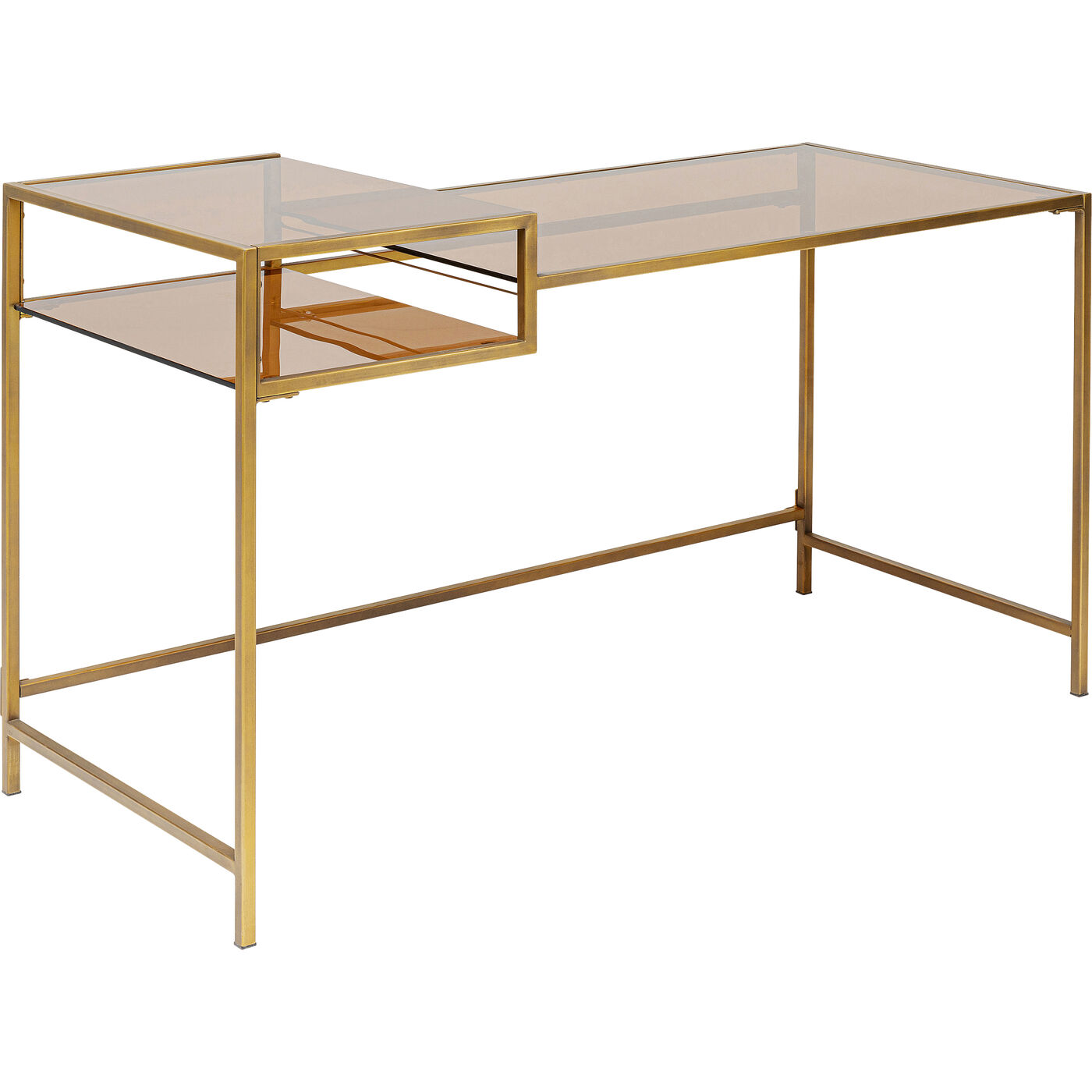 Стол письменный Loft Gold 134x60 см