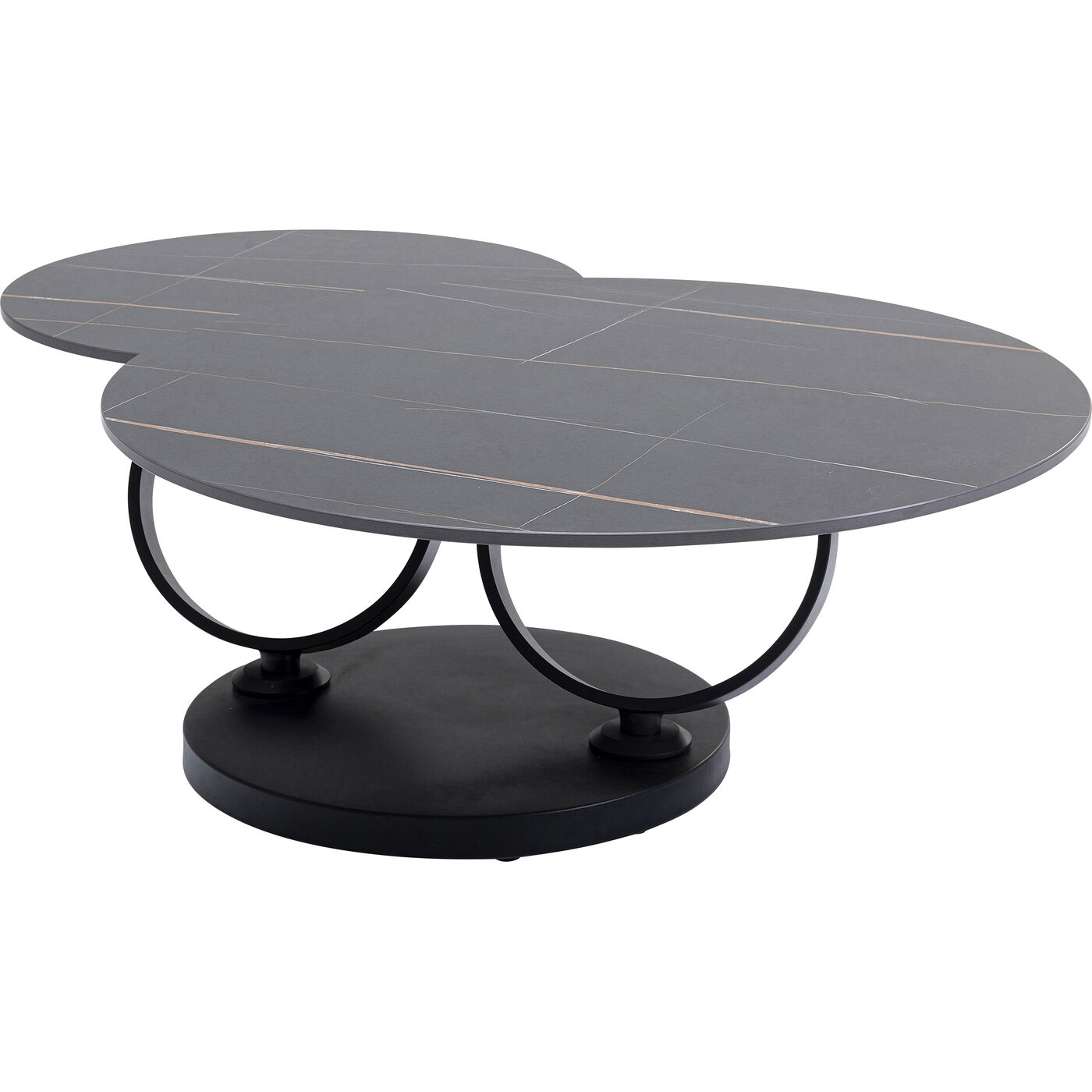 Стол кофейный Beverly black 133x80 см
