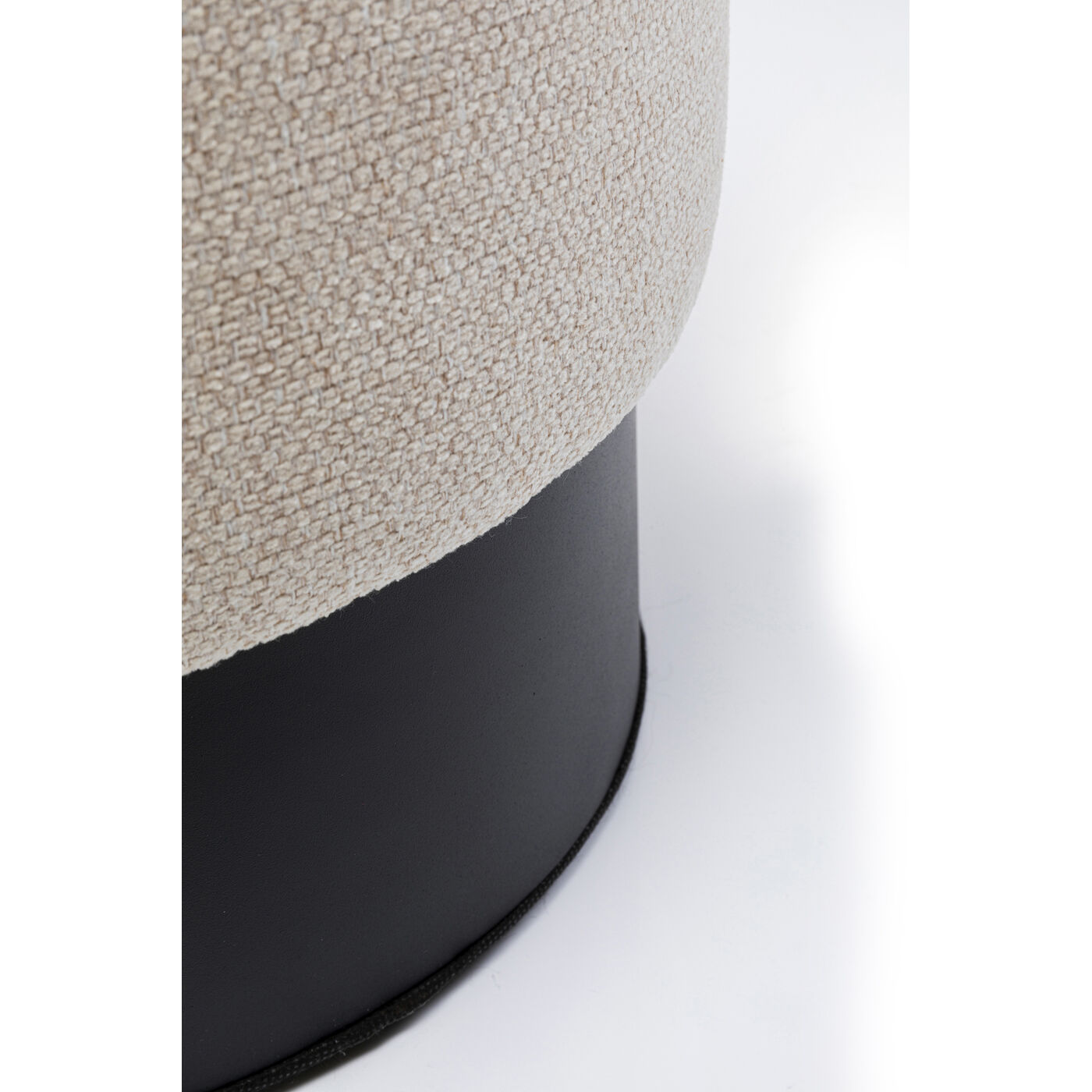 Пуф Cherry Cream Black Ø36 см