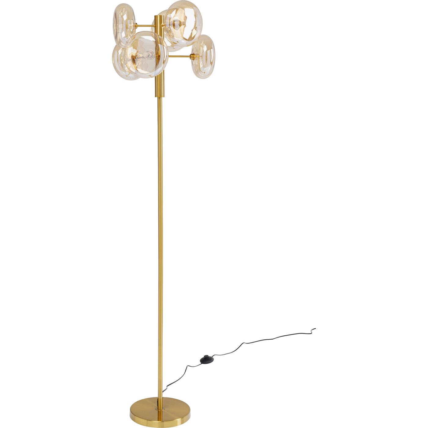 Светильник напольный Headlight Brass 163 см
