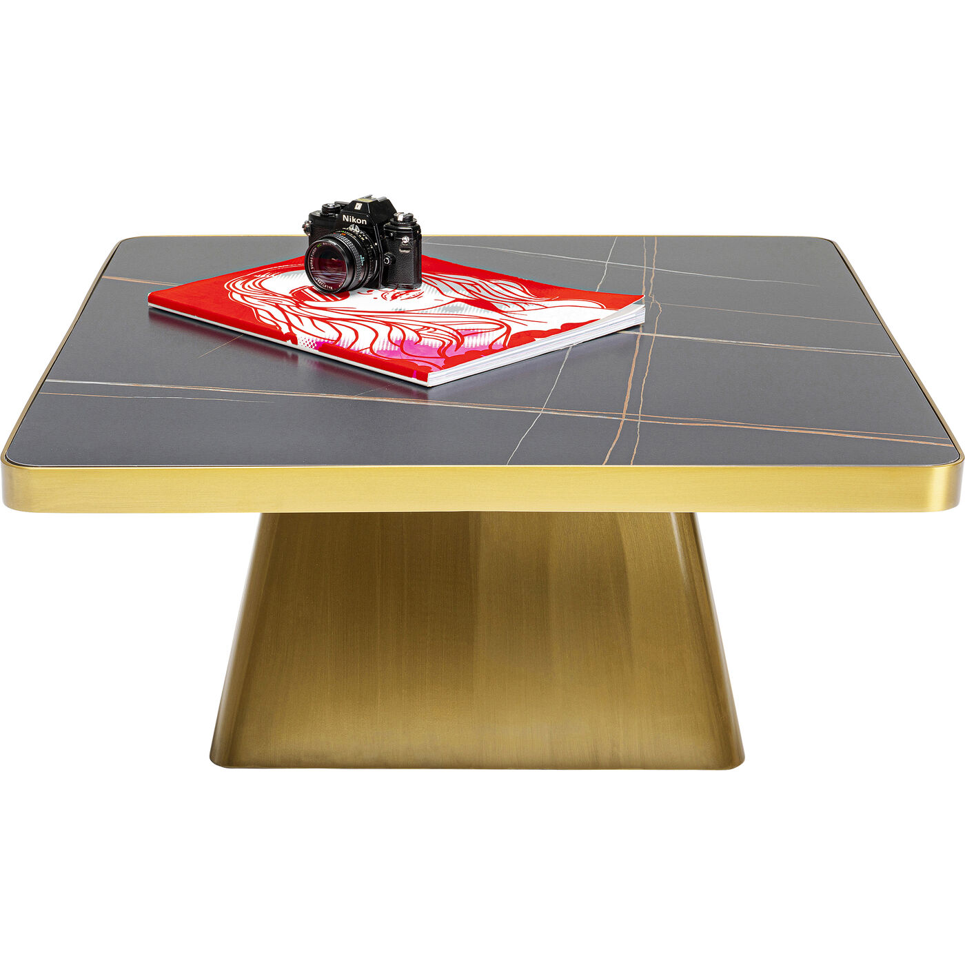 Стол кофейный Miler Gold 80x80 см