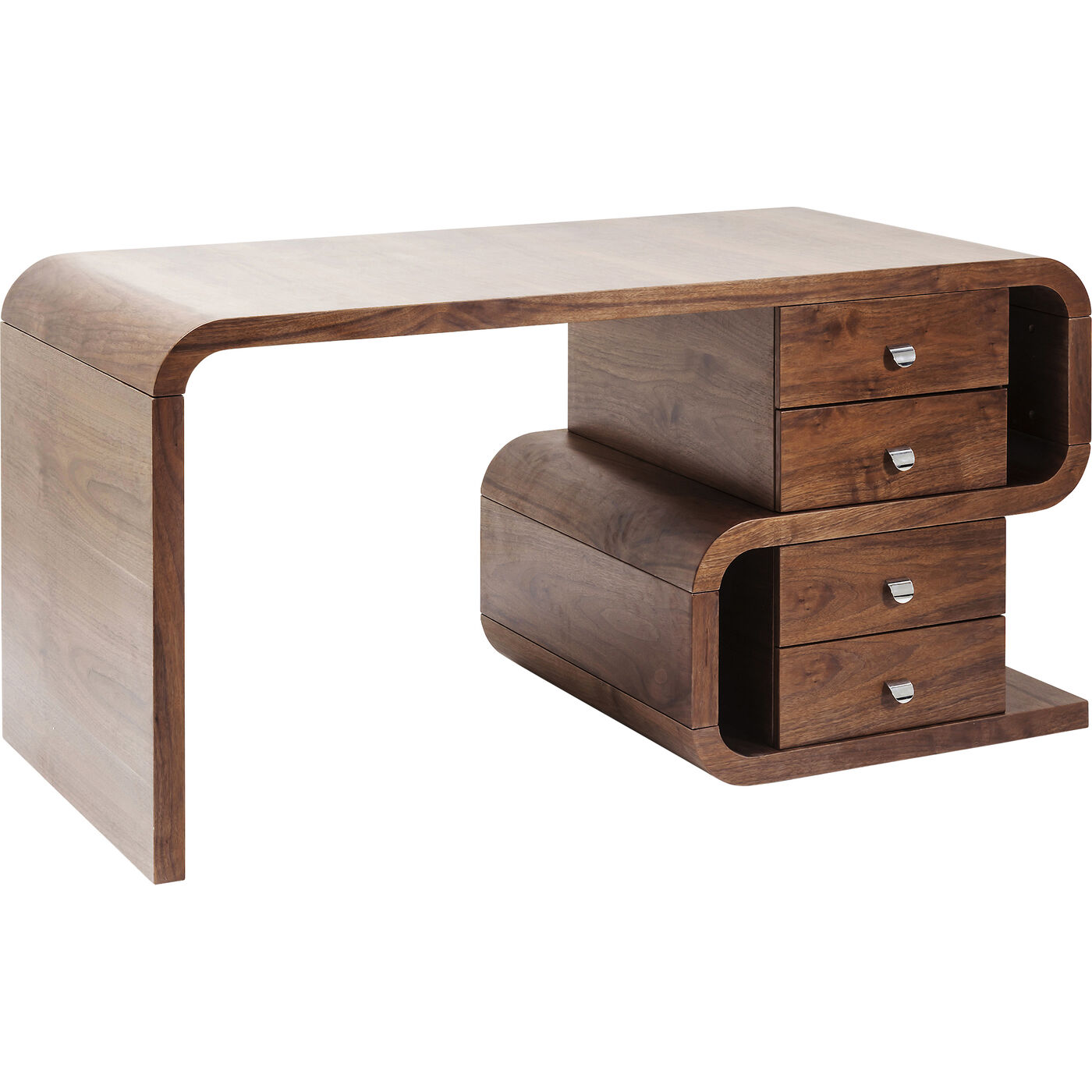 Стол письменный Soft Snake Walnut 150x70 см