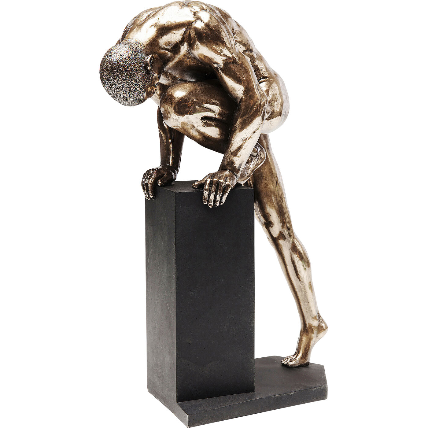 Фигура декоративная Nude Man Stand Bronze 35 см