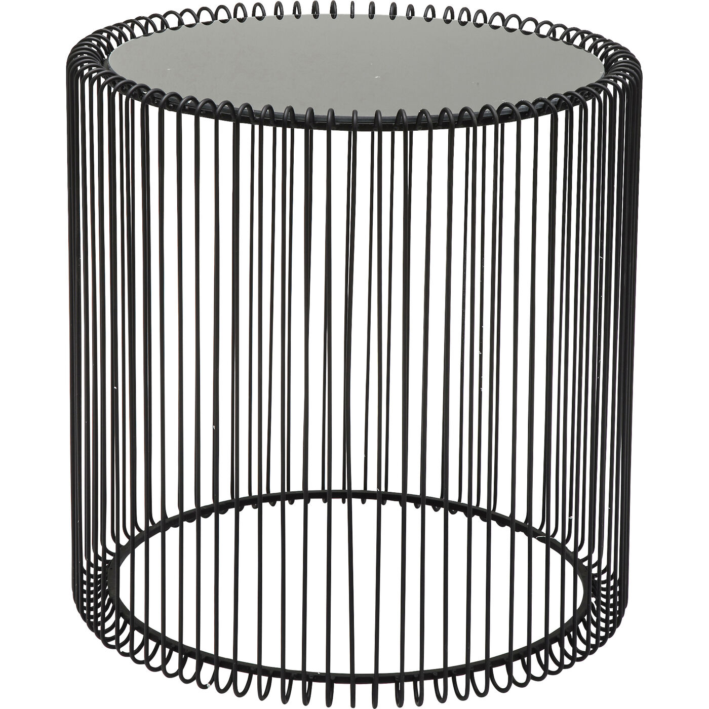 Стол приставной Wire Black Ø44 см (2 шт)