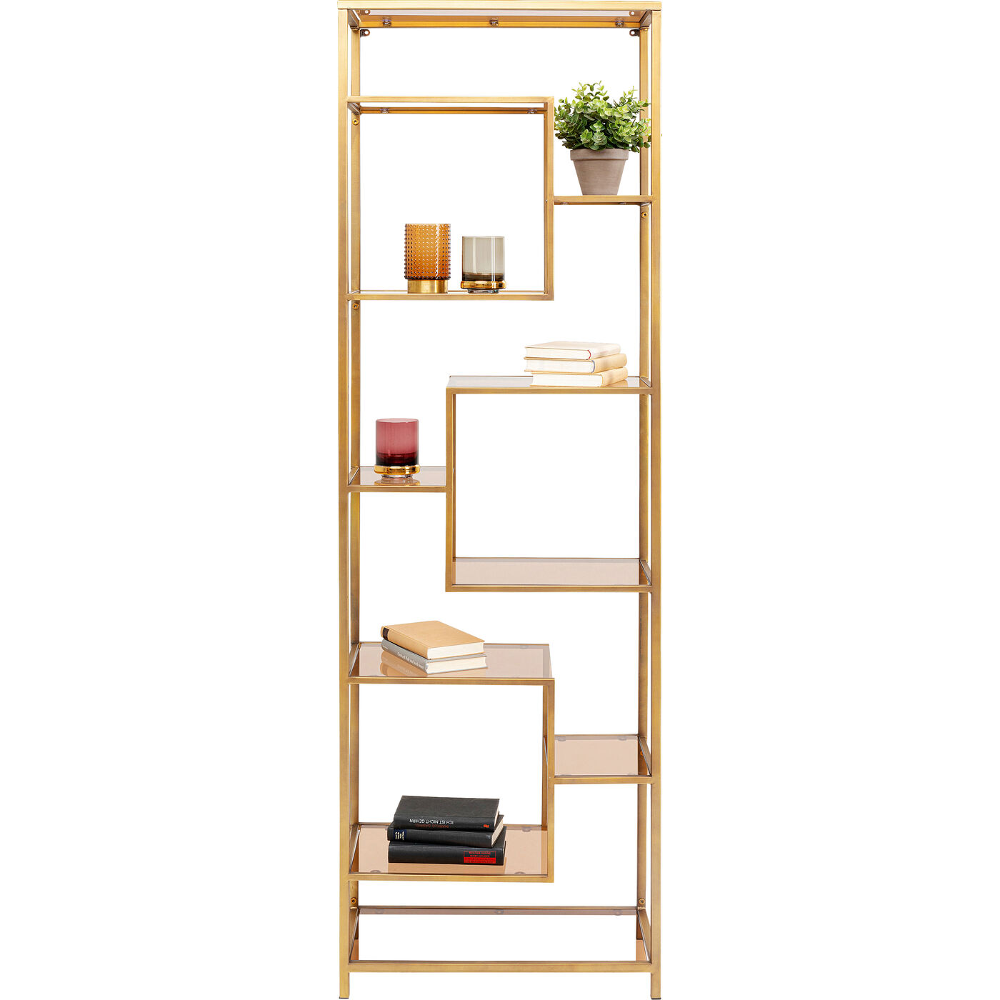 Стеллаж Loft Gold 195x60 см