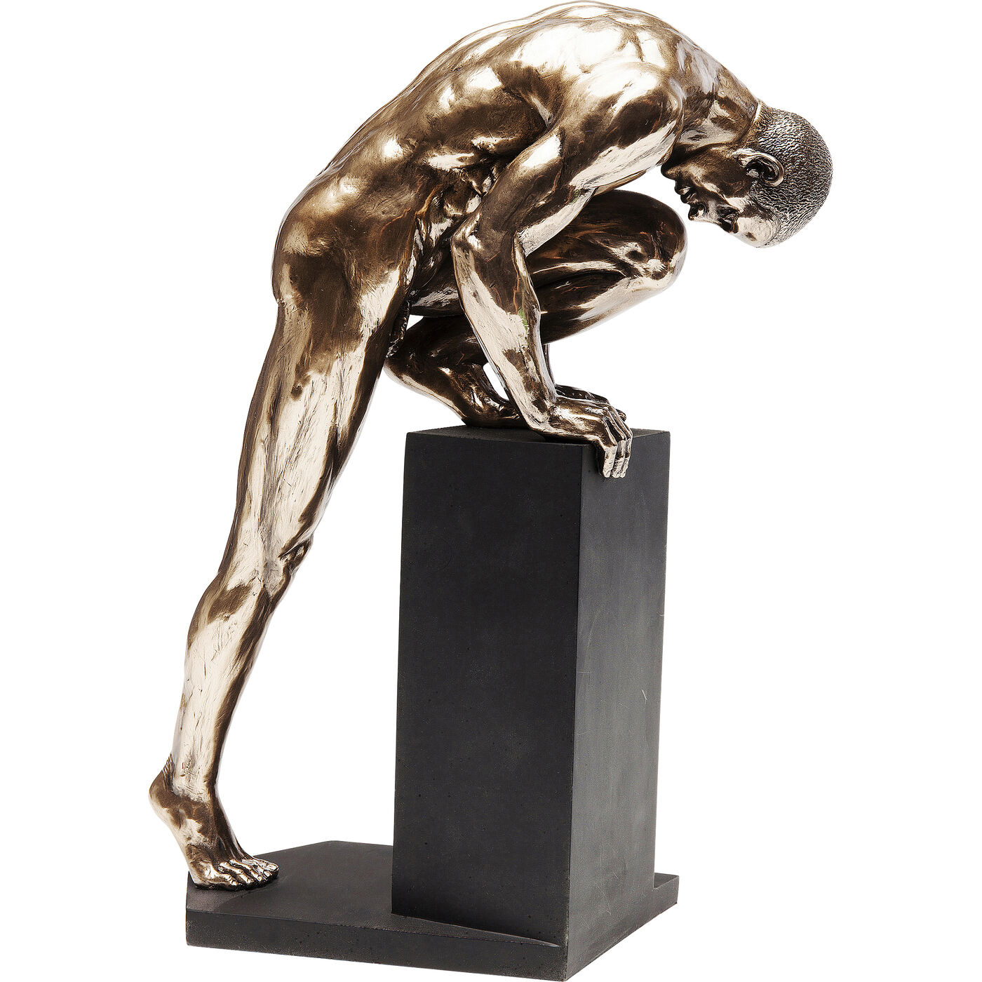 Фигура декоративная Nude Man Stand Bronze 35 см