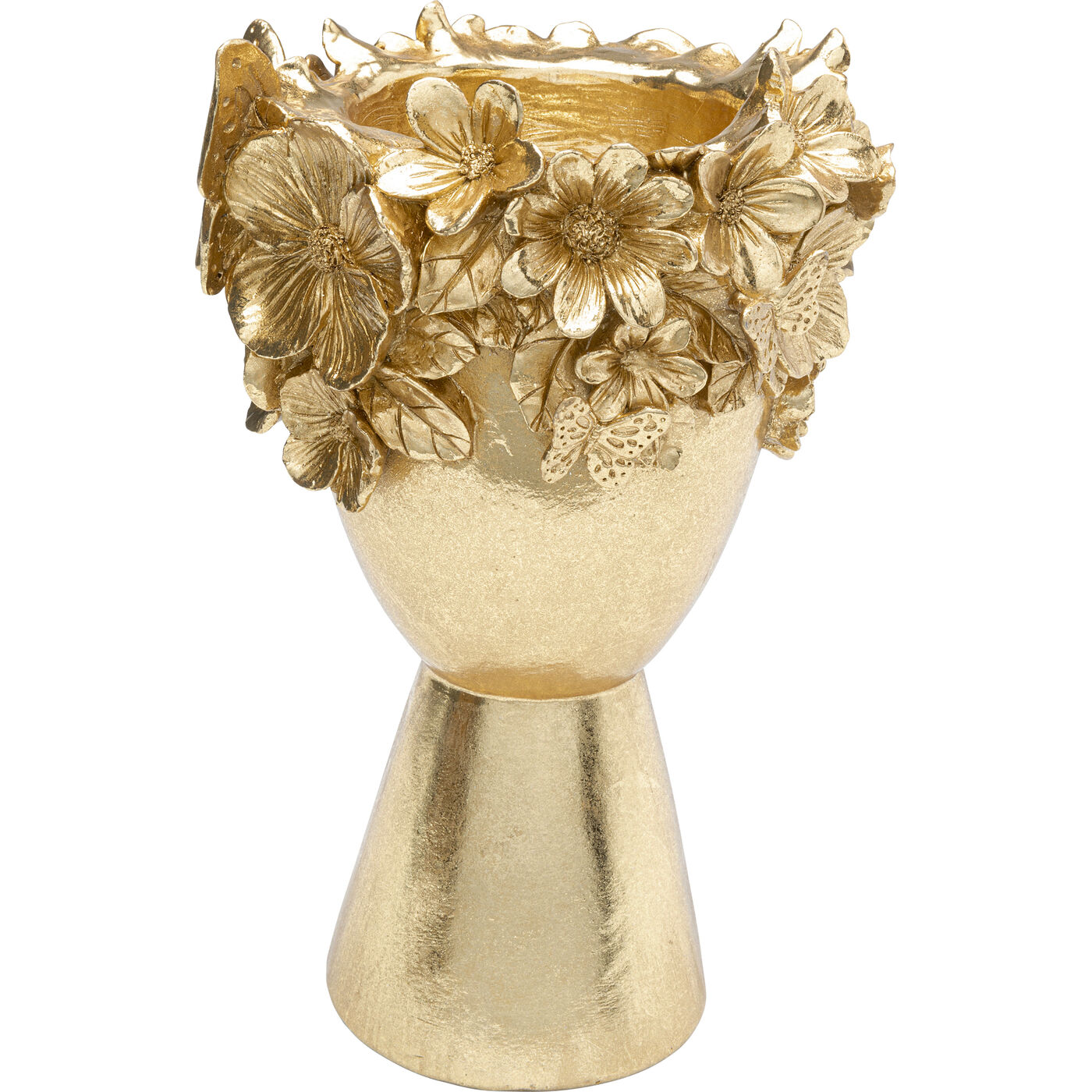 Ваза декоративная Flowercrown Gold 20 см