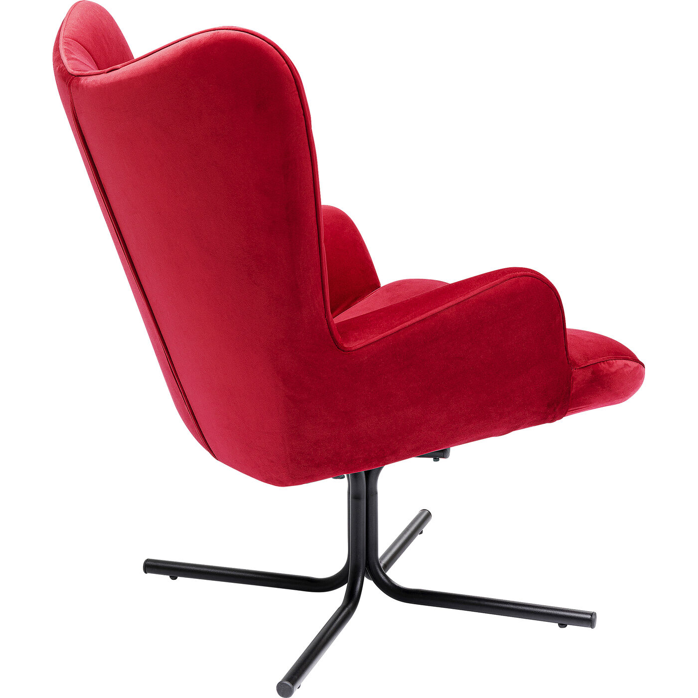 Кресло вращающееся Oscar Velvet Red