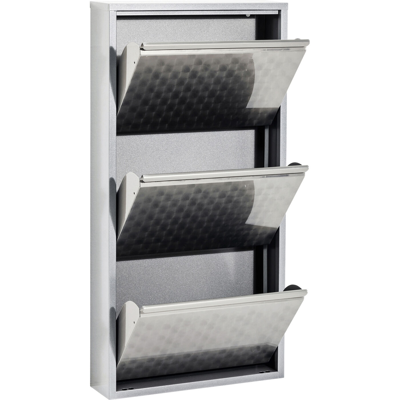 Полка для обуви Caruso 3 Silver brushed