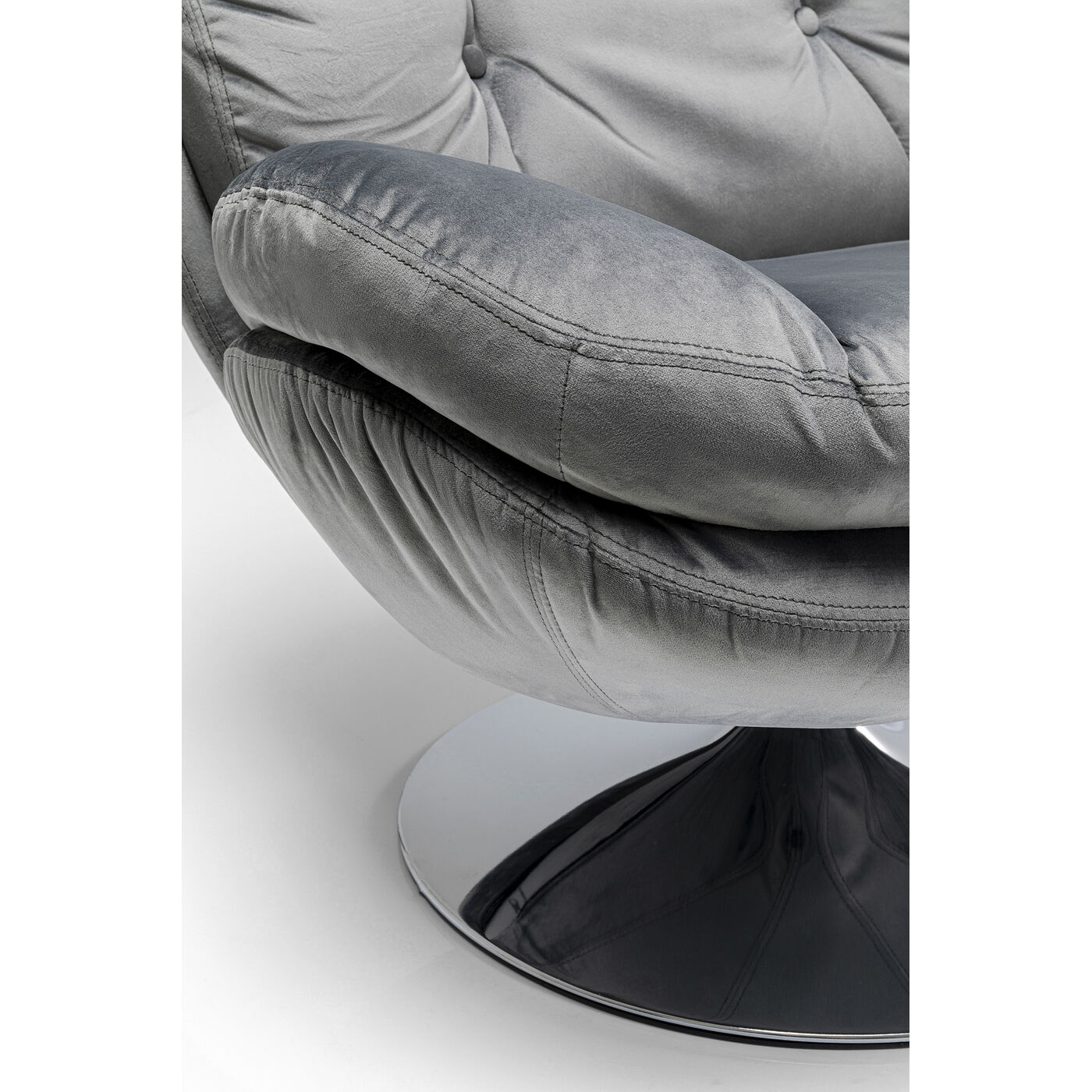 Кресло вращающееся с подлокотниками Cosy Grey