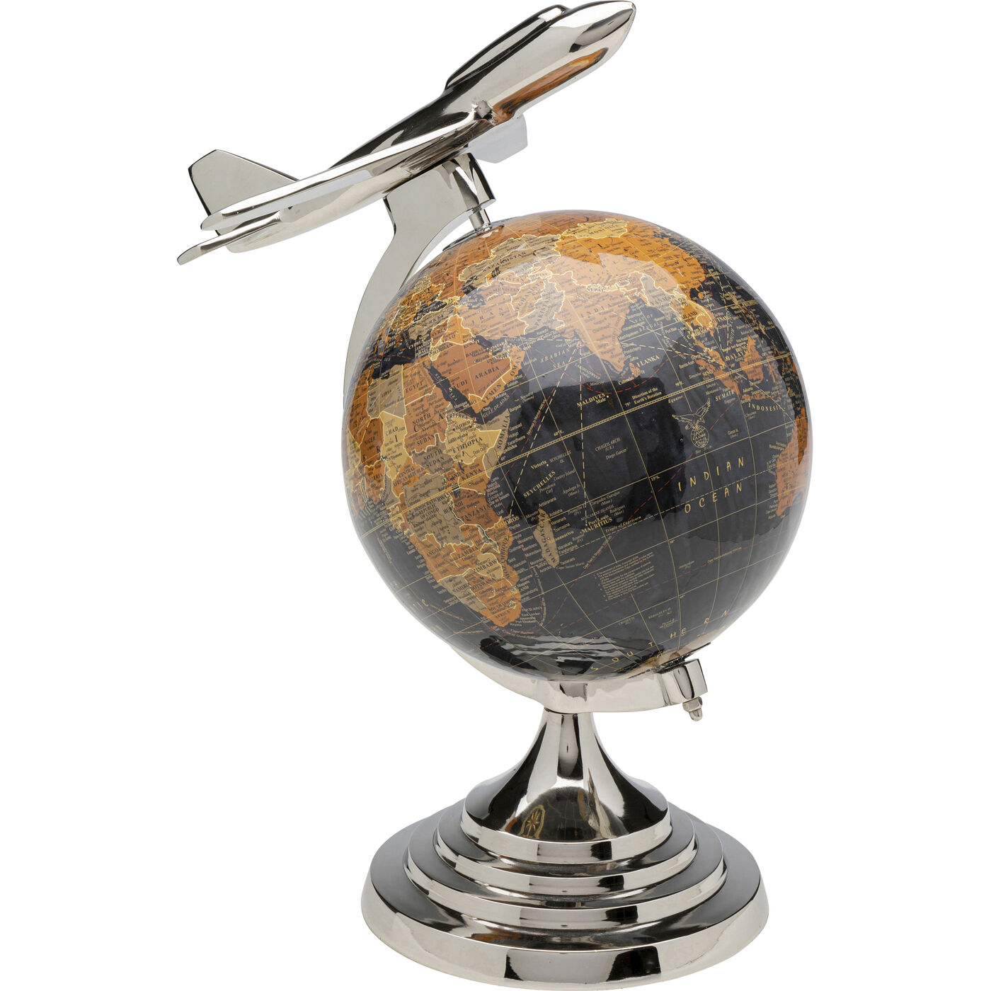 Объект декоративный Globe Top Plane 39 см