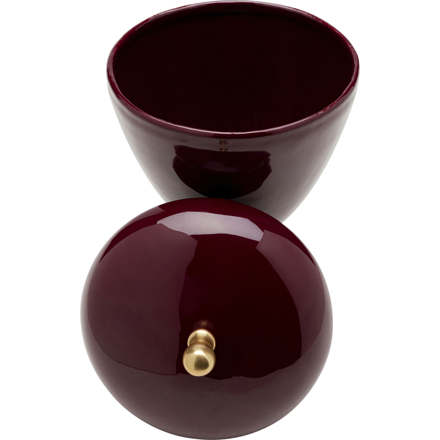 Банка декоративная Salome Red 24 см