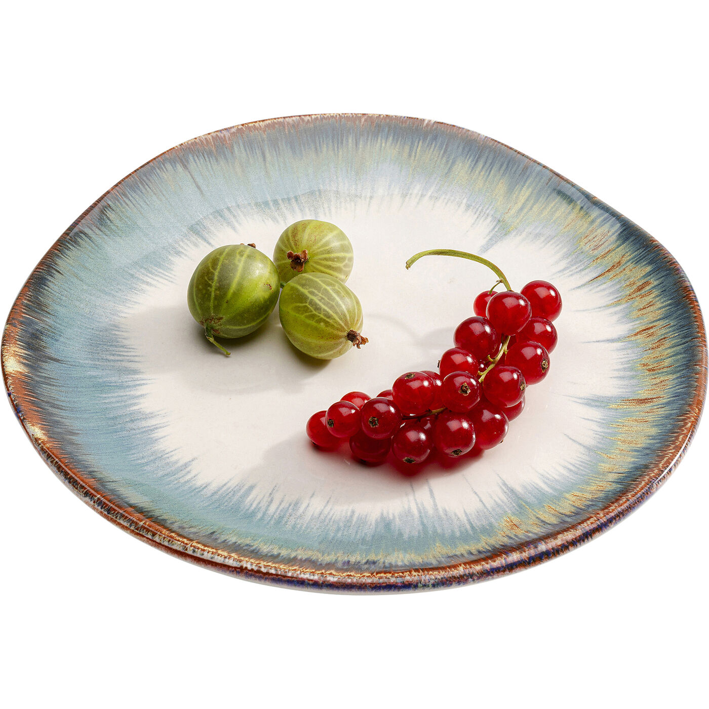 Тарелка Organic White Blue Ø20 см