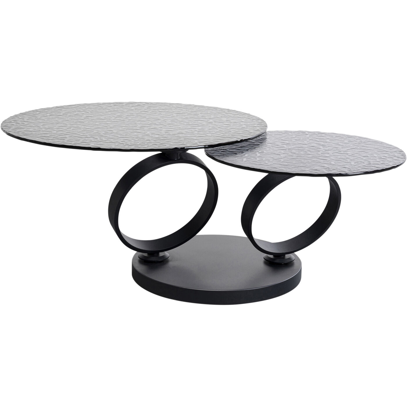 Стол кофейный Beverly Bubble Black 133x80 см