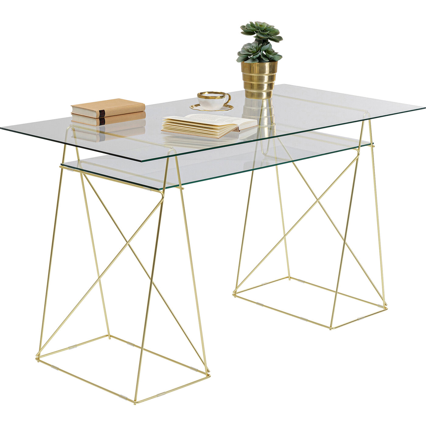 Стол Polar Brass matt 31x49 см (2 шт)