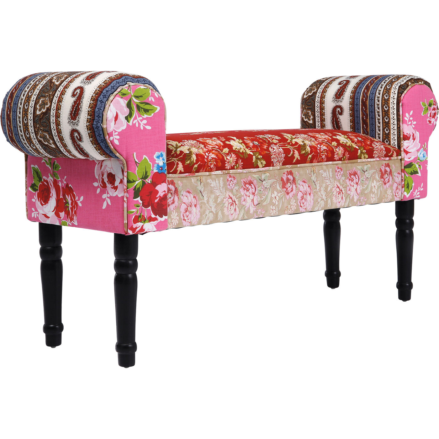 Скамья Wing Patchwork Red