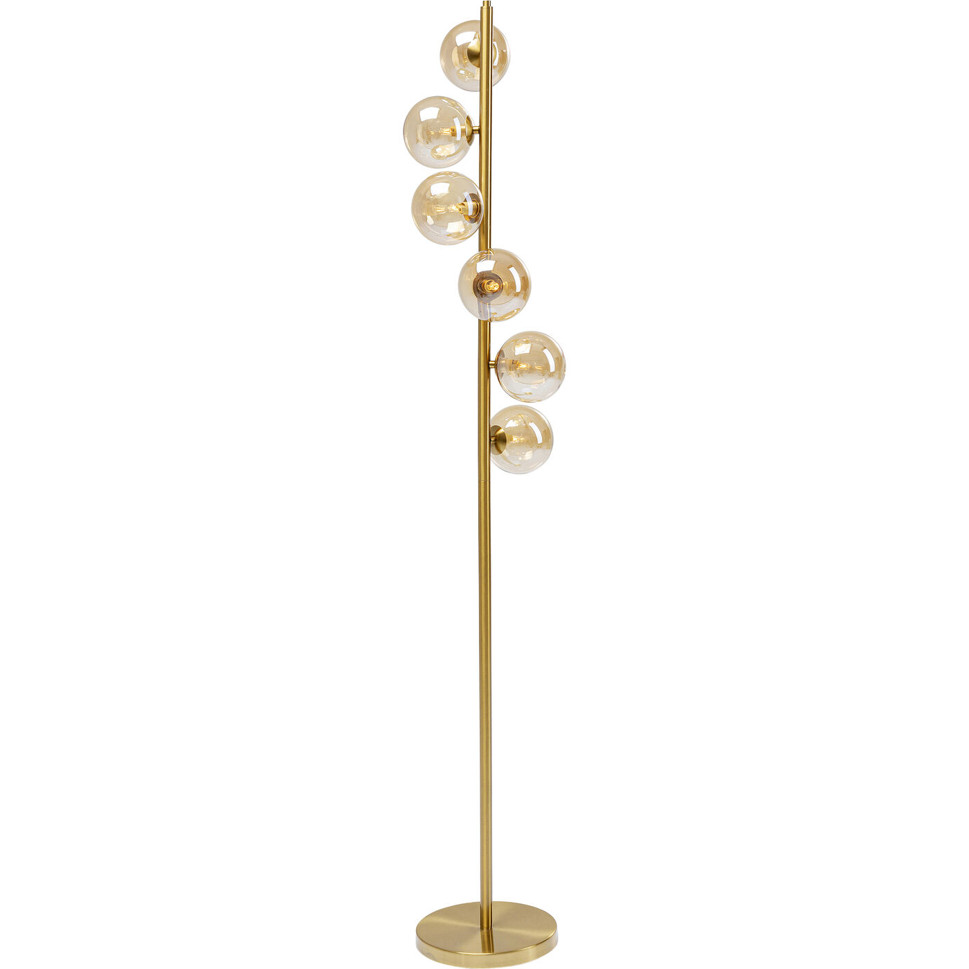 Светильник напольный Scal Balls Brass 160 см