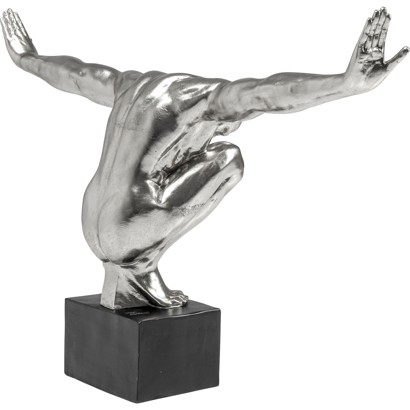 Объект декоративный Athlete XL Silver