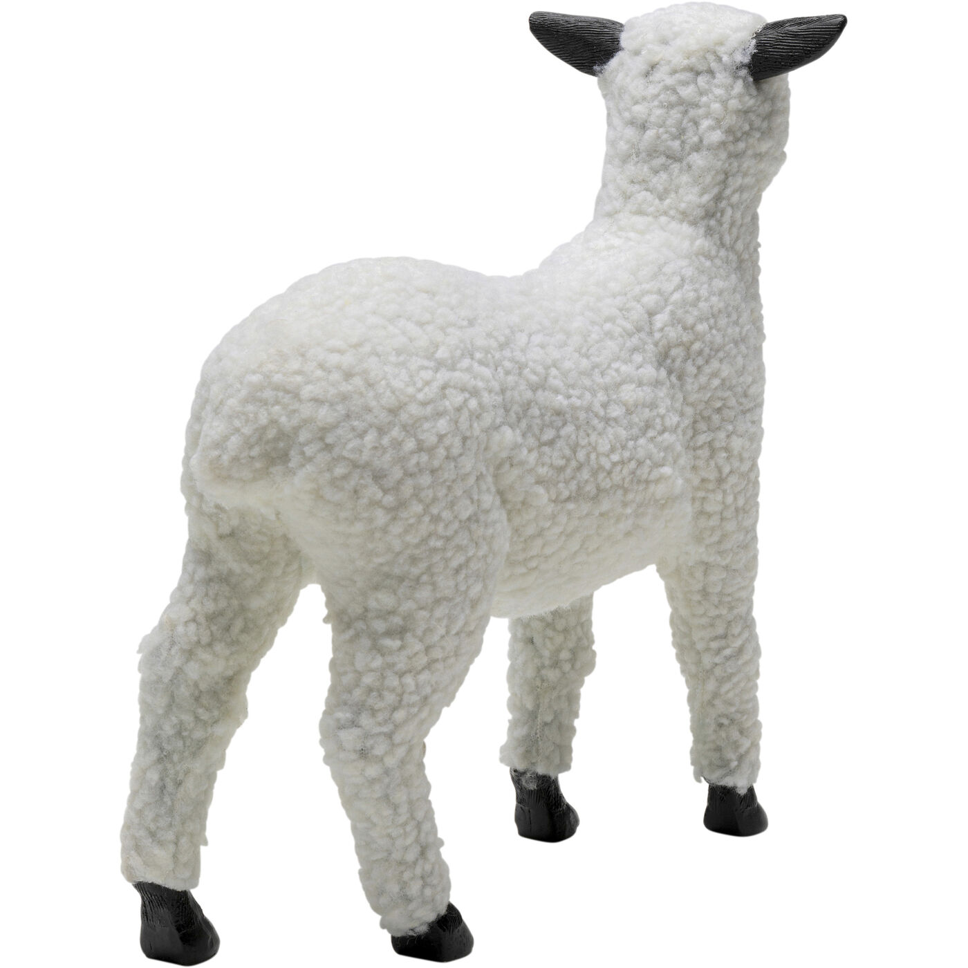 Фигура декоративная Happy Sheep Wool White 28 см