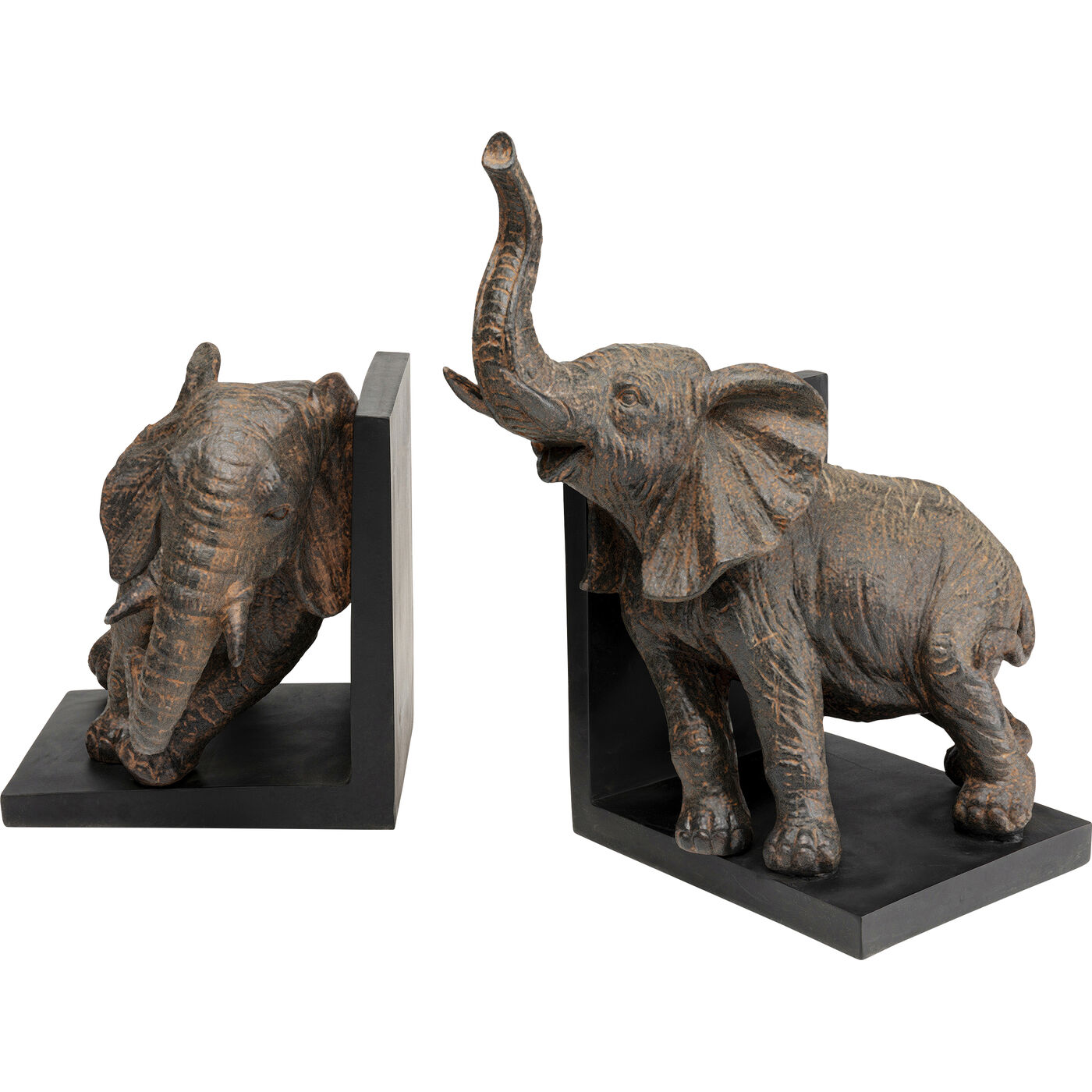 Держатель для книг Elephants "Два слона" 25 см (2 шт)