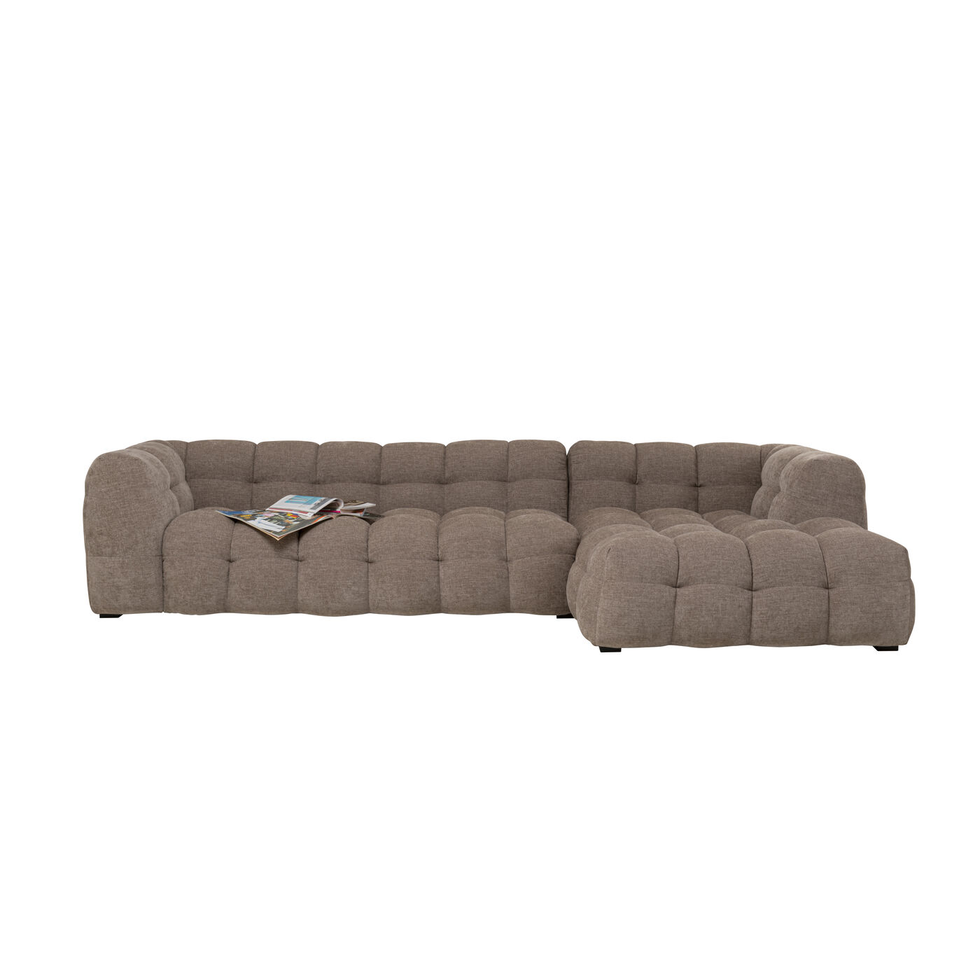 Диван правосторонний угловой Salamanca Grey Right 250cm