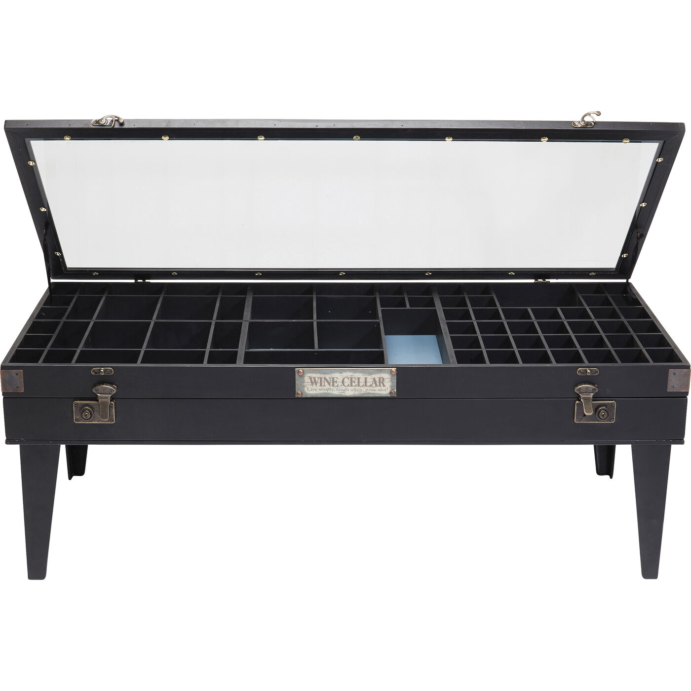 Стол кофейный Collector Black 122x55 см