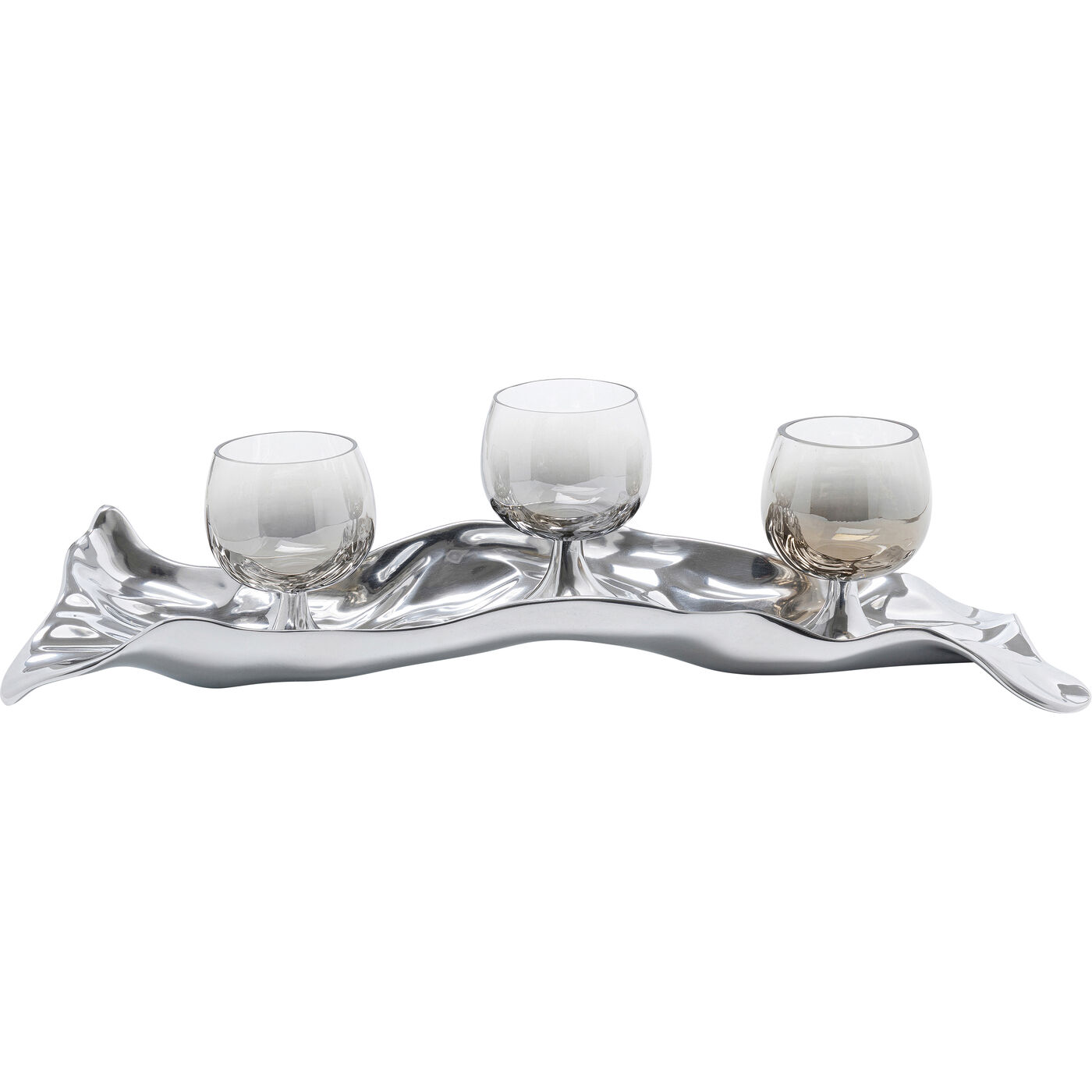 Подсвечник Holder 3 Jade Silver