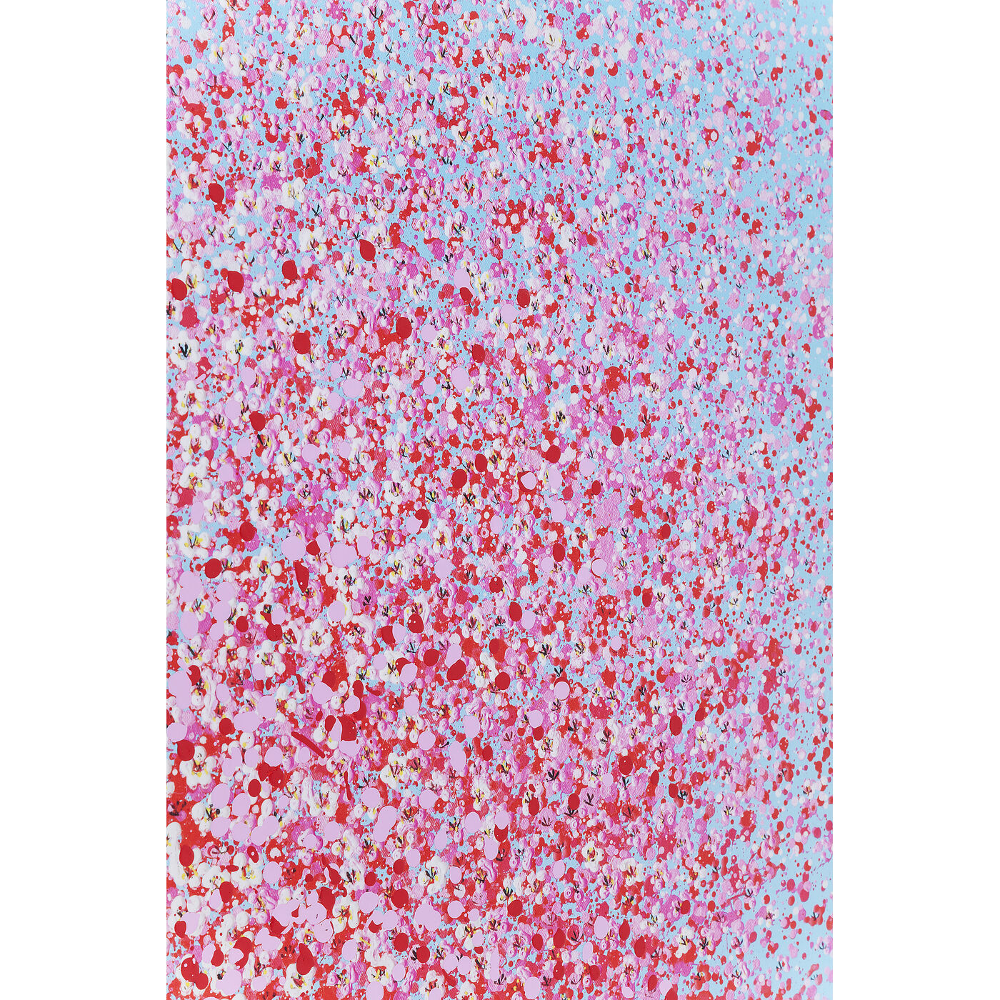 Картина на холсте Flower Boat Blue Pink 30x40cm