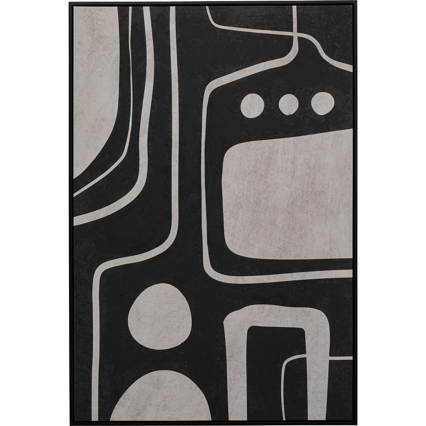 Картина на холсте Artistic Blacky 70x110 см