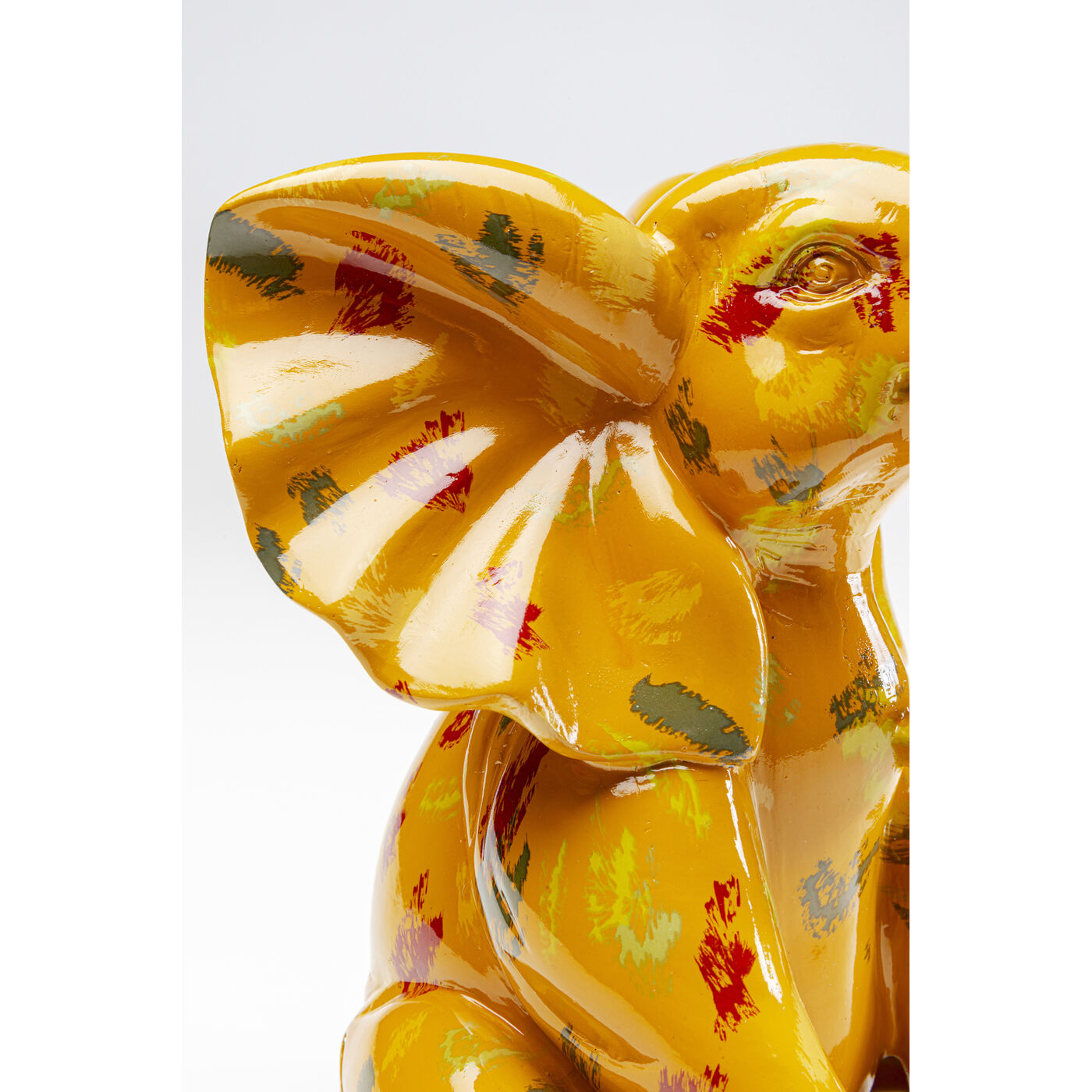 Фигура декоративная Elephant Dots Yellow 18 см