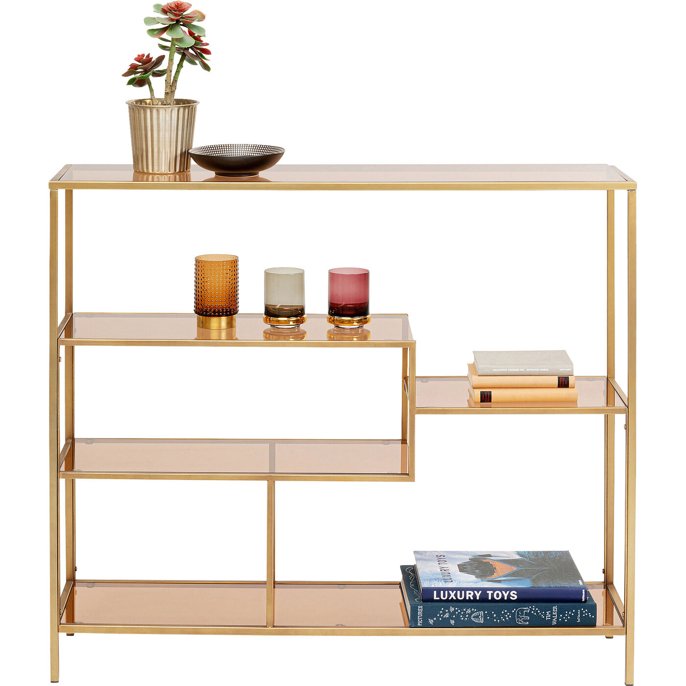 Стеллаж Loft Gold 100x115 см