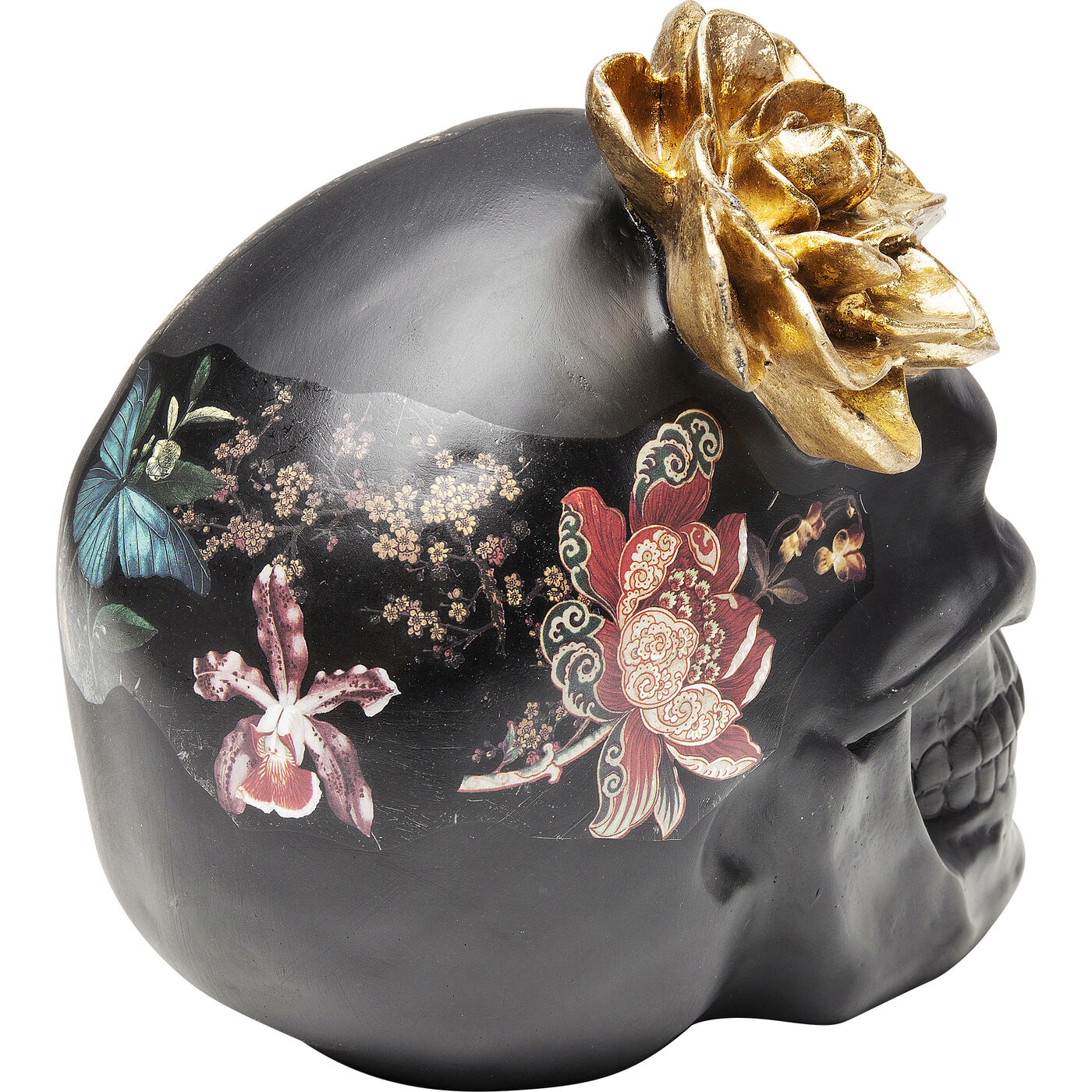 Фигура декоративная Flower Skull 22 см