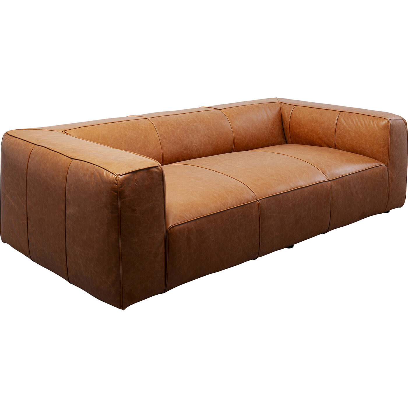Диван трехместный Cubetto 3-Seater Light Brown 220 см