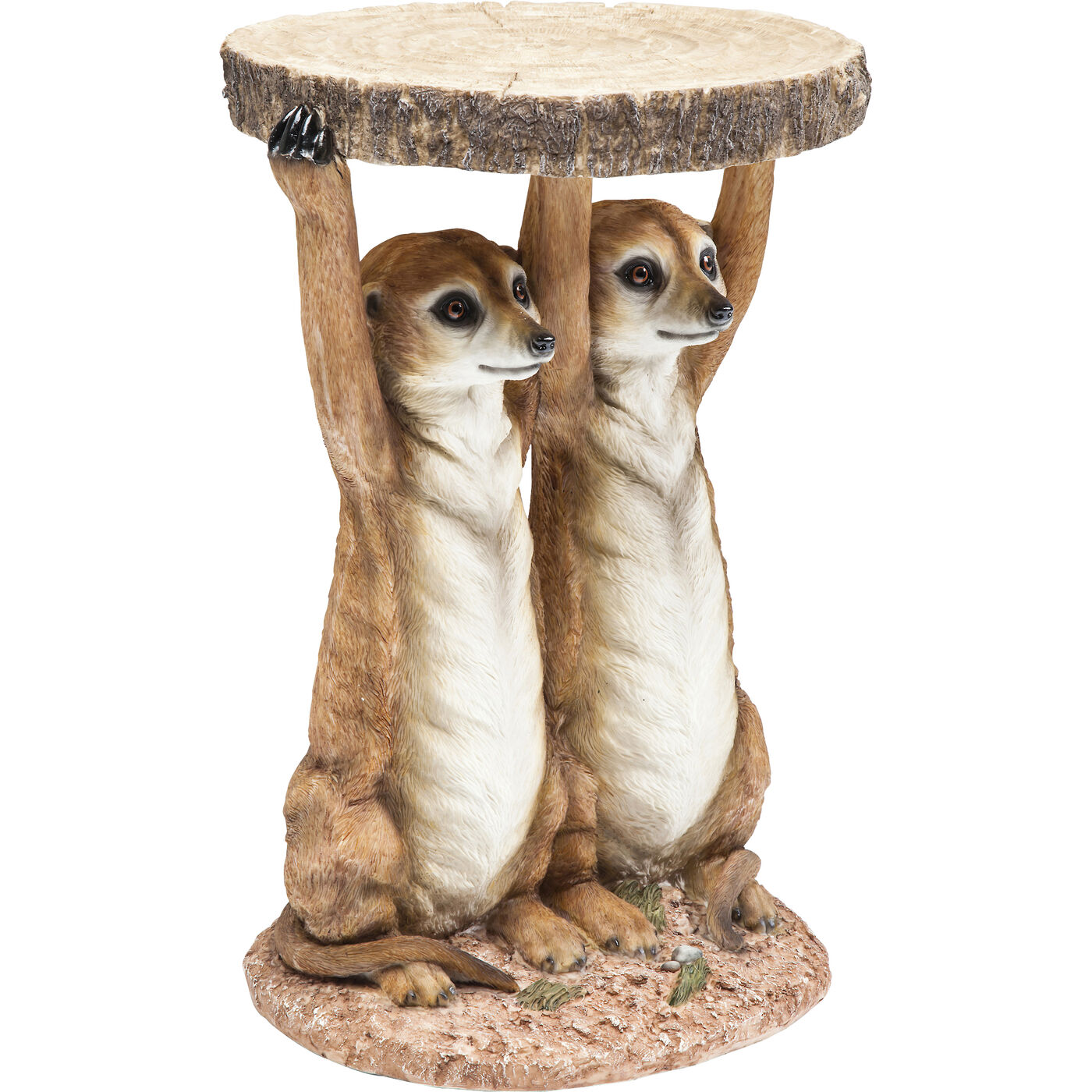 Стол приставной Animal Meerkat Sisters Ø33 см