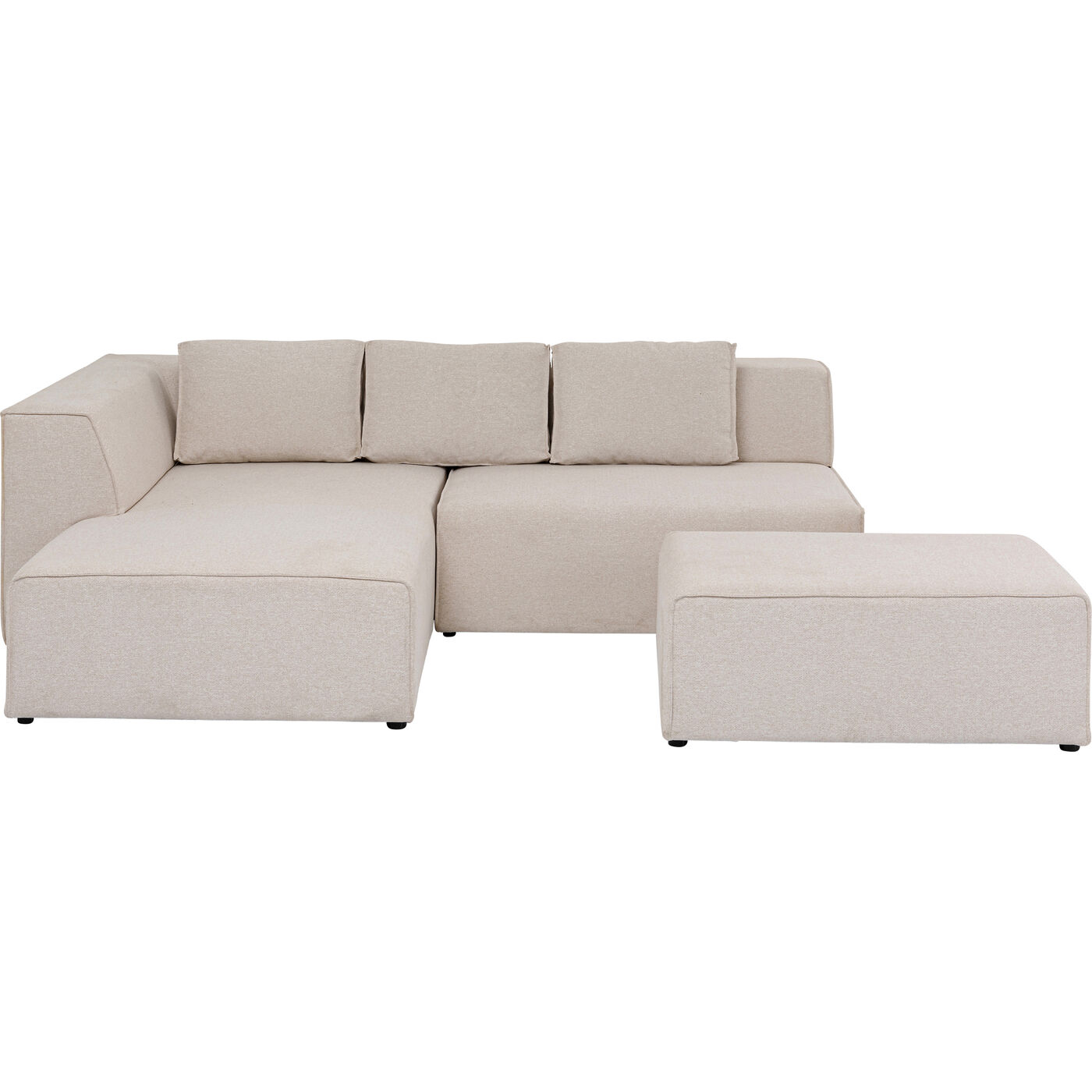 Диван угловой левосторонний Infinity Ottomane Creme Left