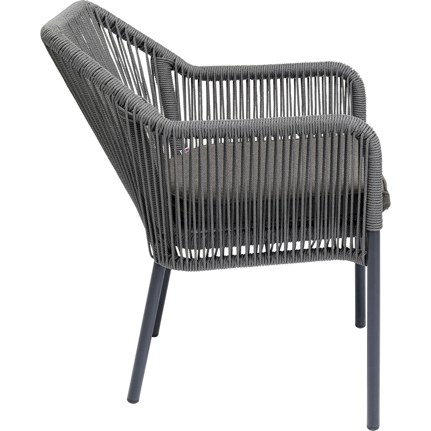 Стул с подлокотниками Wave Grey