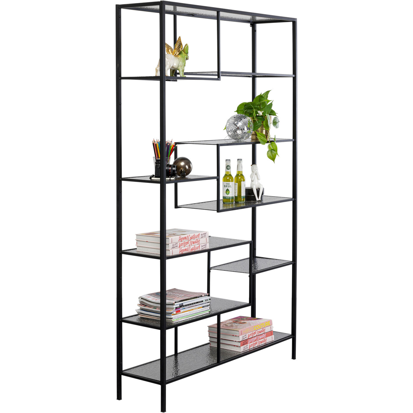 Стеллаж Loft Black Bubble 115x195 см