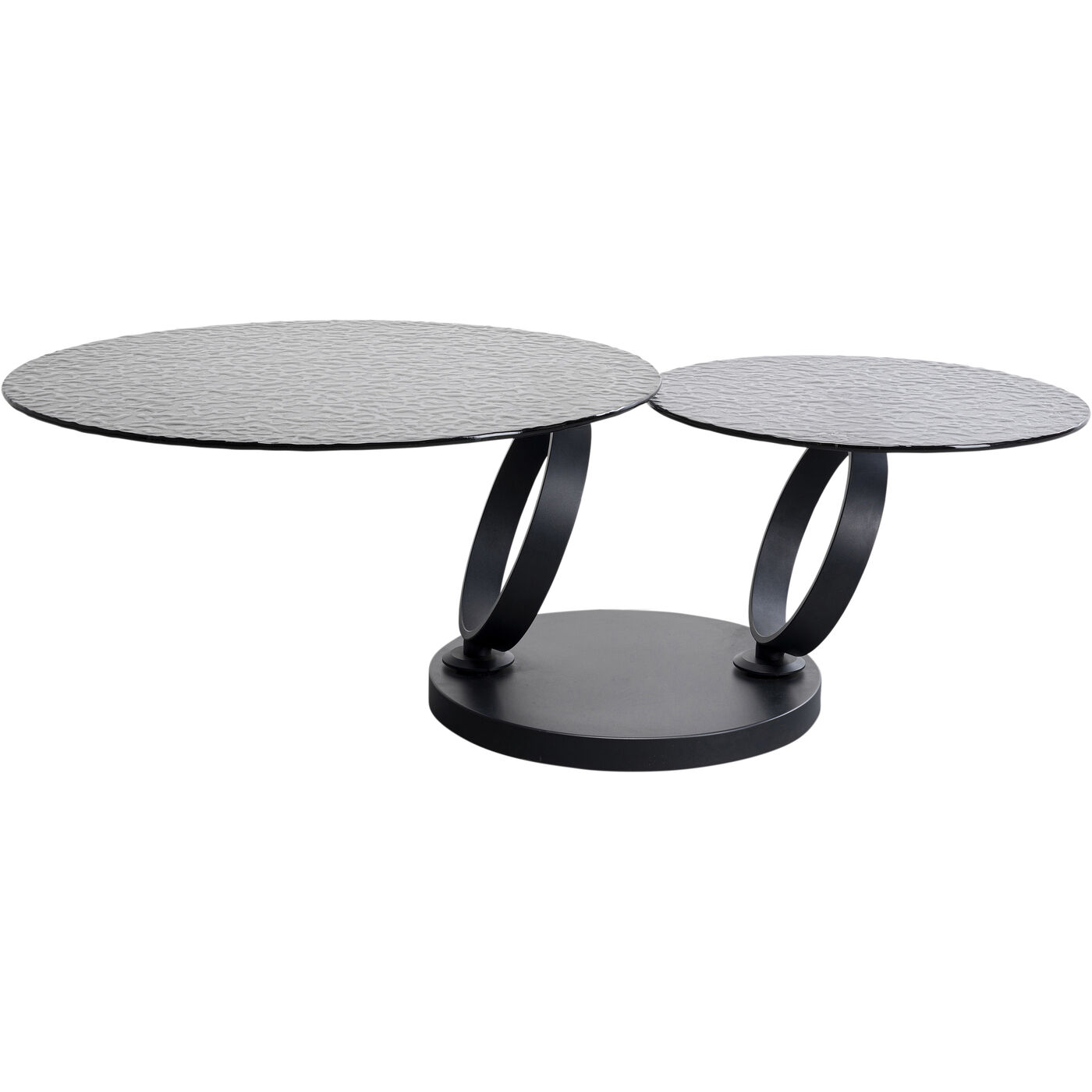 Стол кофейный Beverly Bubble Black 133x80 см