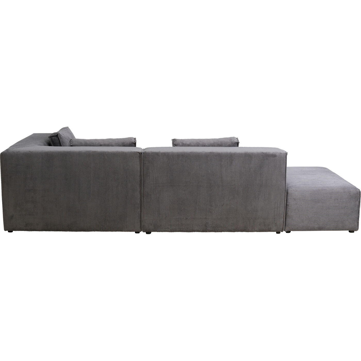 Диван правосторонний угловой Infinity Ottomane Cord Grey Right