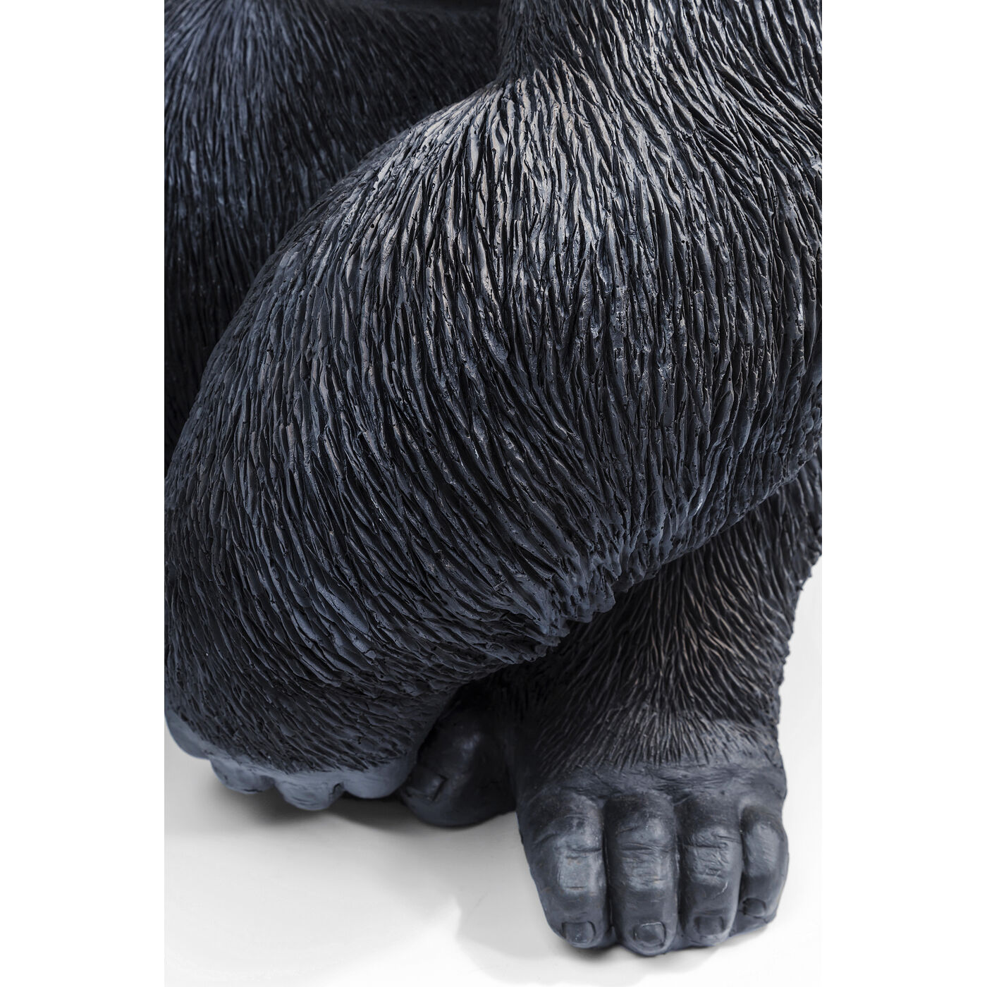 Фигура декоративная Monkey Gorilla Side XL Black