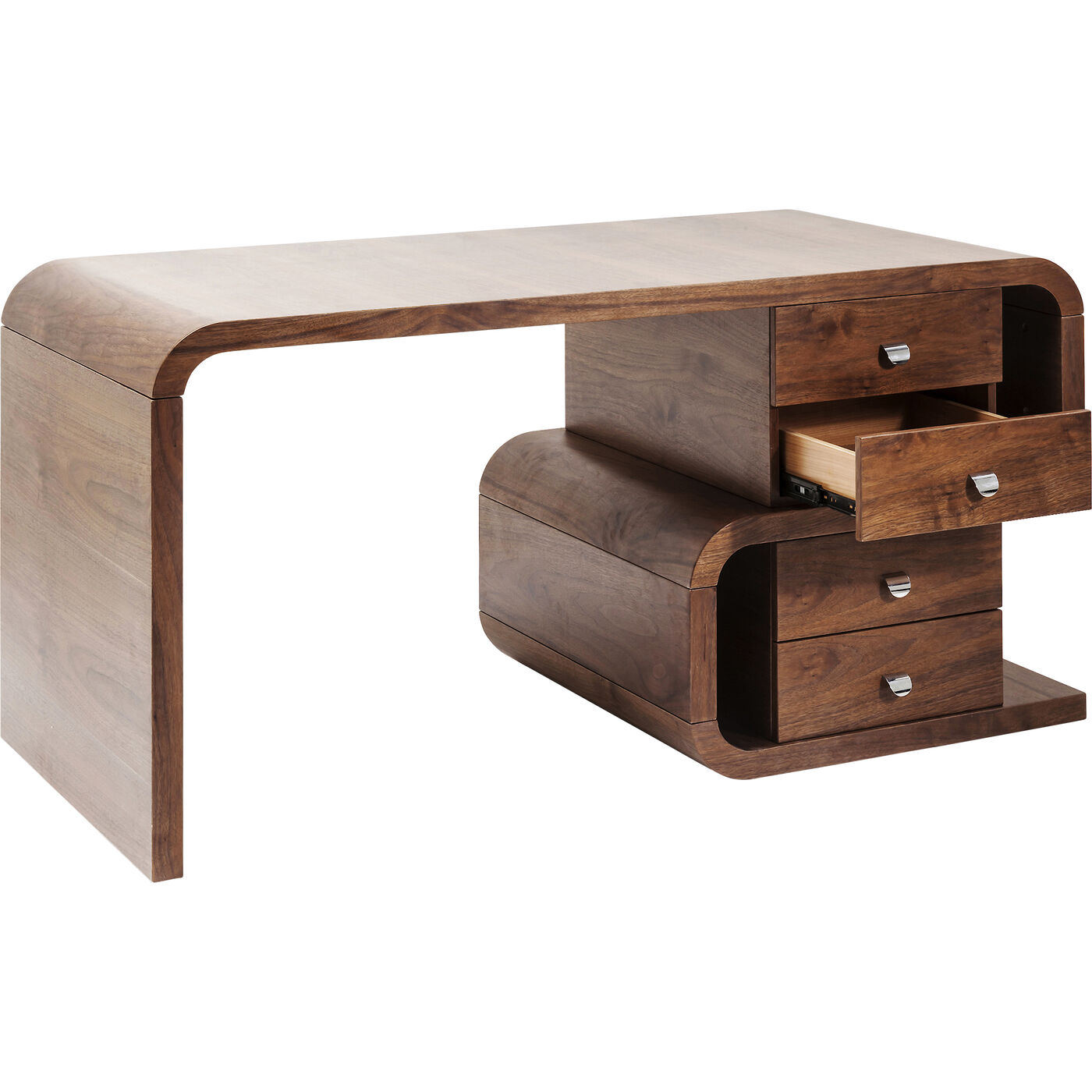 Стол письменный Soft Snake Walnut 150x70 см