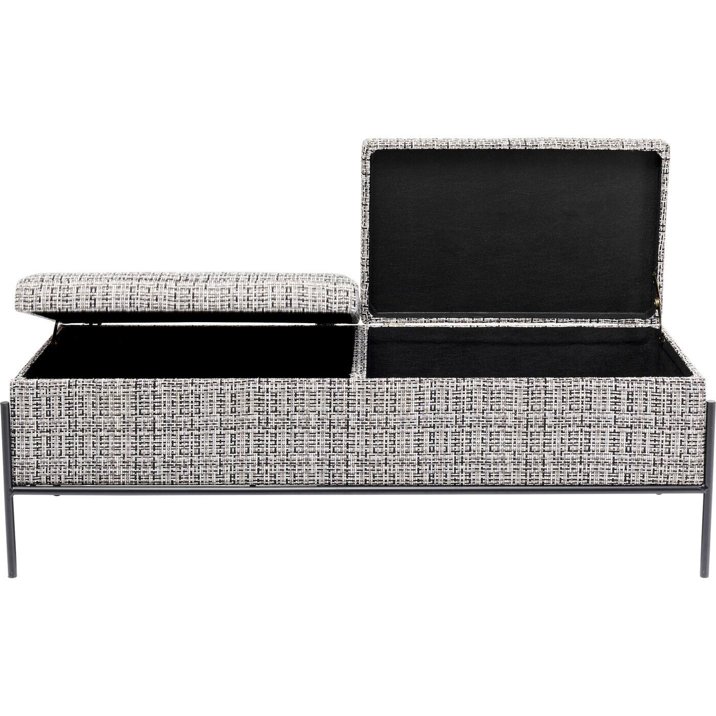 Скамья Buttons Storage B&W Big