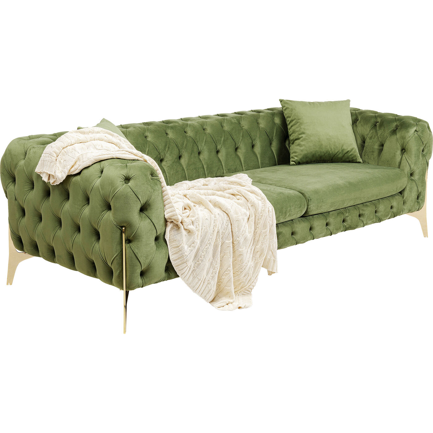 Диван трехместный Bellissima 3-Seater Green 240 см