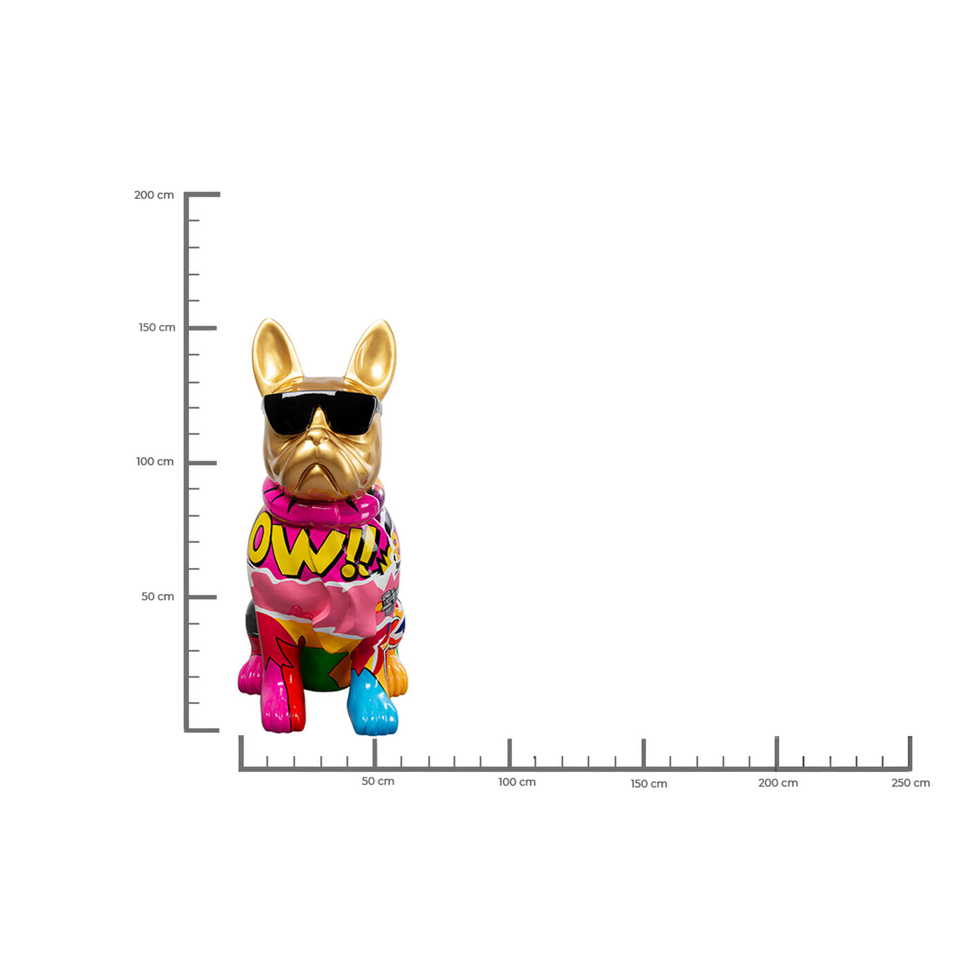 Фигура декоративная Graffiti Dog 152 см