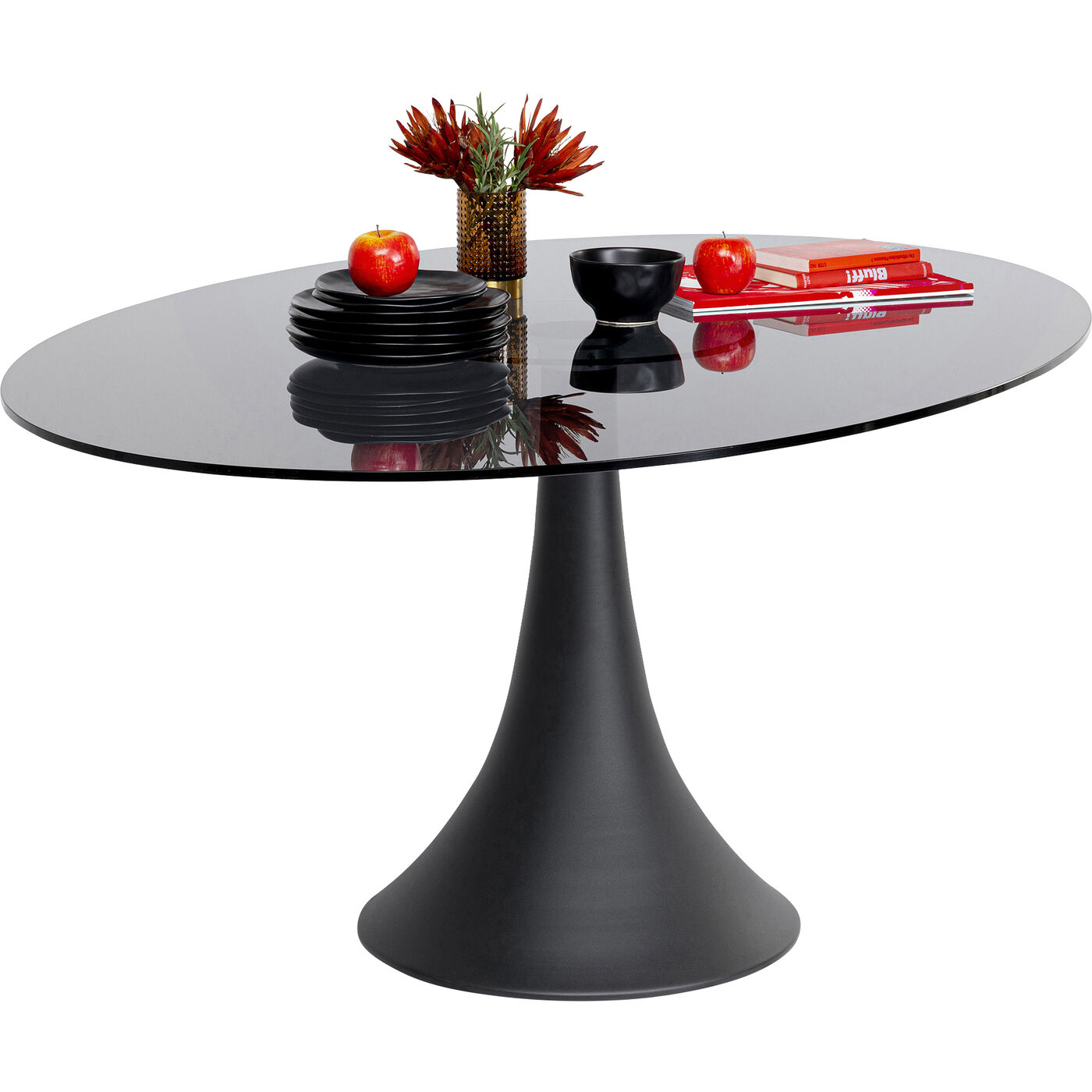 Стол обеденный Possibilita Smoke Glass 180x120 см