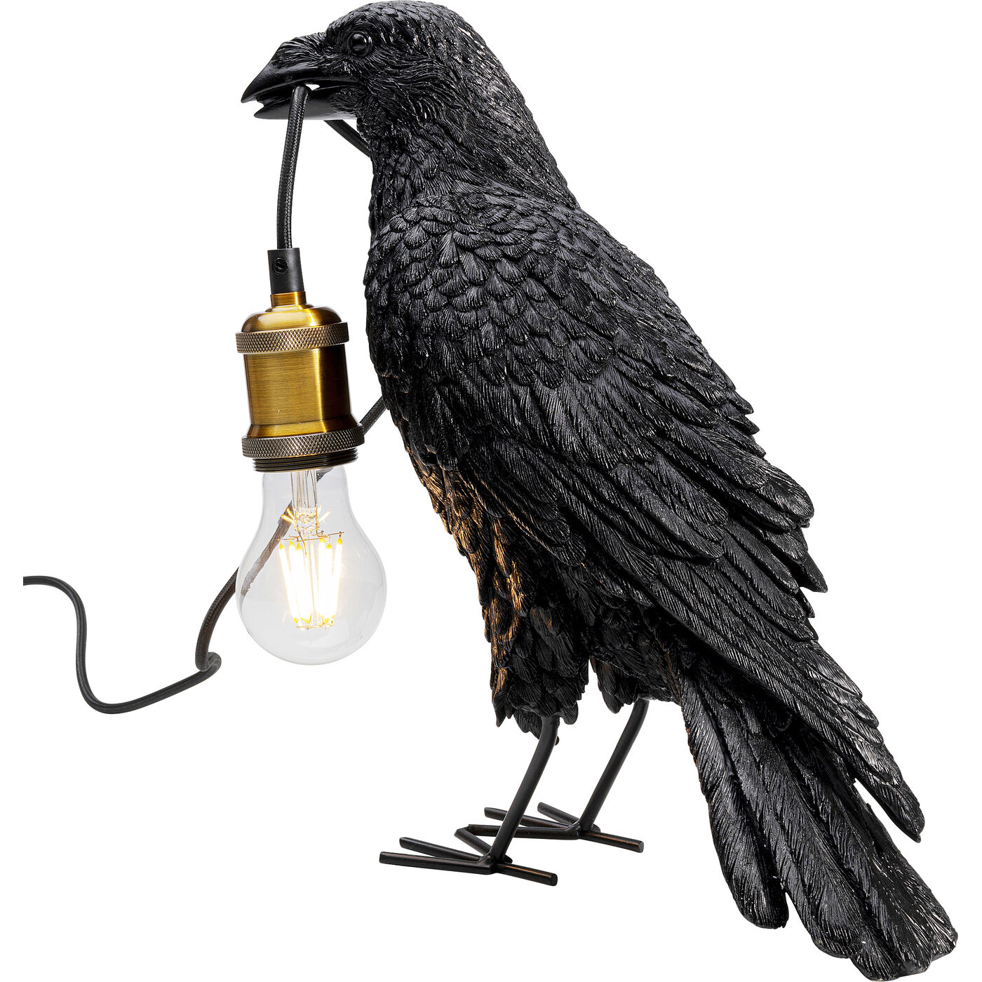 Светильник настольная Crow Mat Black