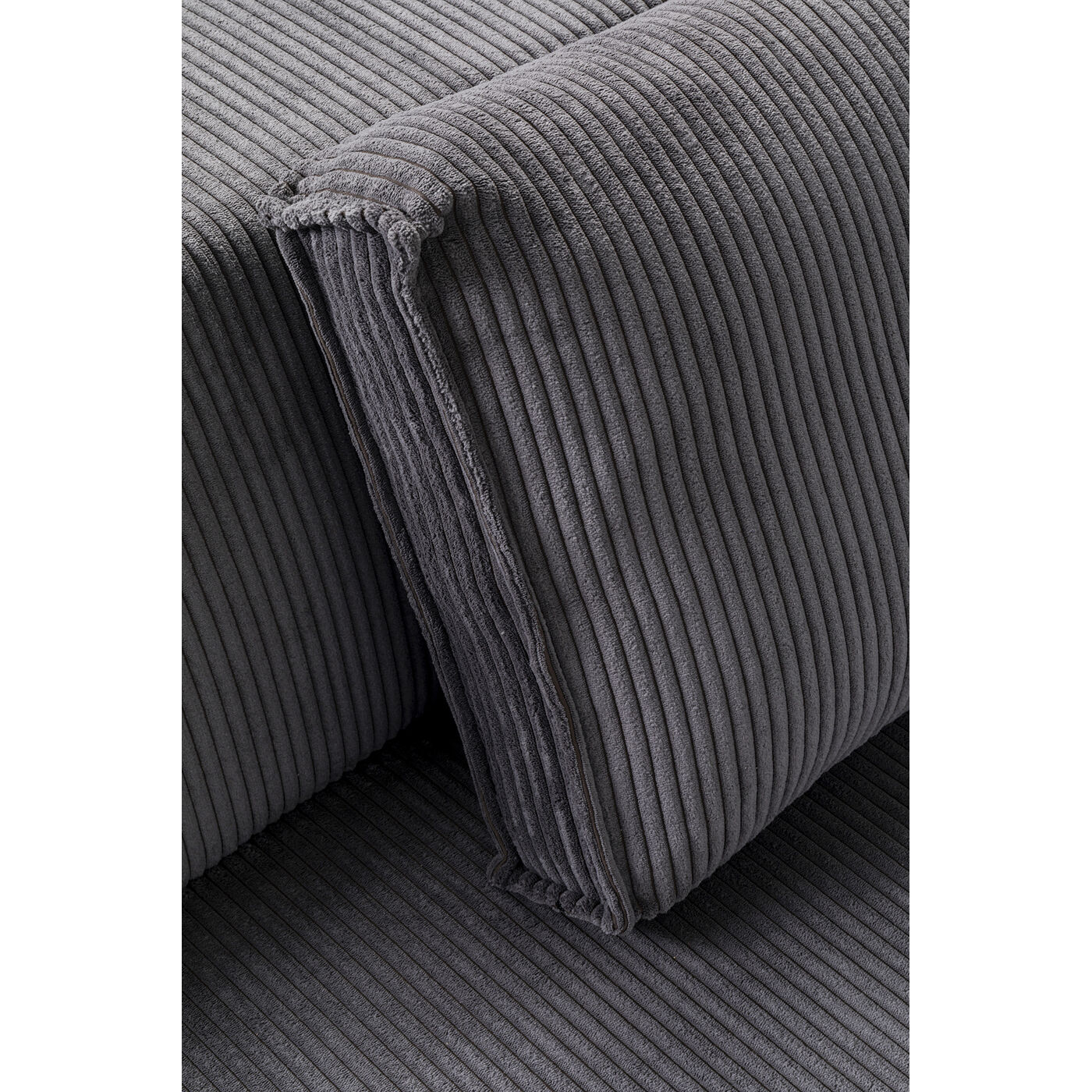 Диван правосторонний угловой Infinity Ottomane Cord Grey Right