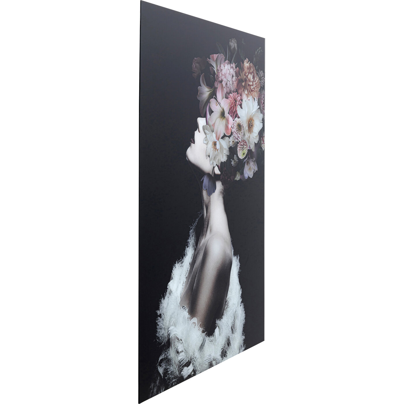 Картина стеклянная Flowery Beauty 80x120 см